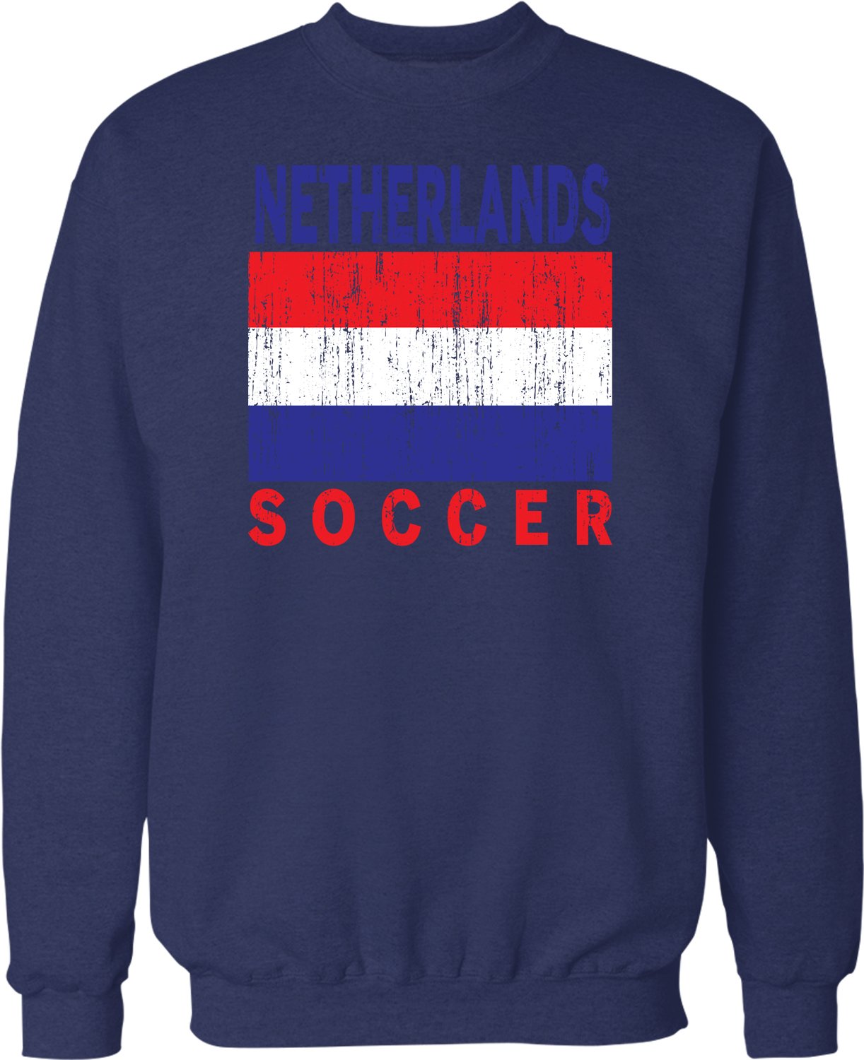 Netherlands Soccer, Het Nederlands Elftal Crew Neck Sweatshirt