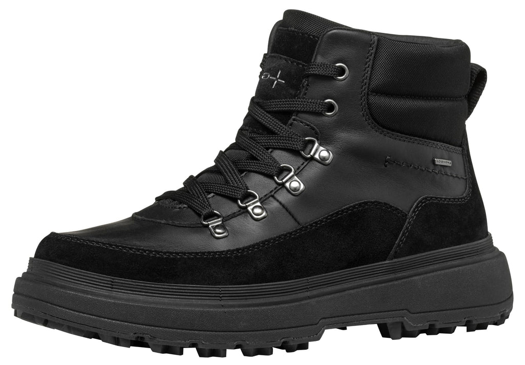 Geox D Lamidie + Grip ABX, Bota de Tobillo Mujer, Black, 37 EU