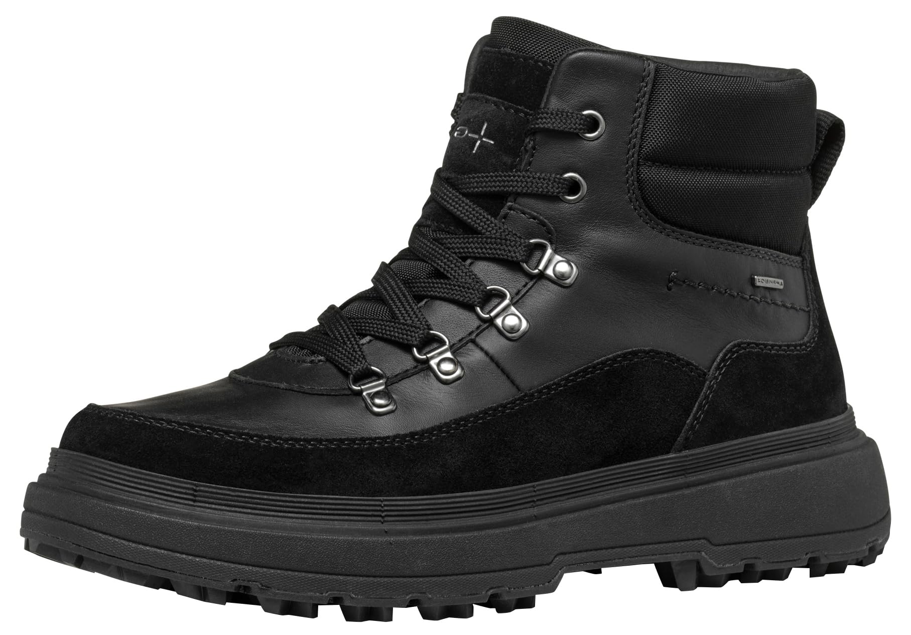 Geox D Lamidie + Grip ABX, Bota de Tobillo Mujer, Black, 37 EU
