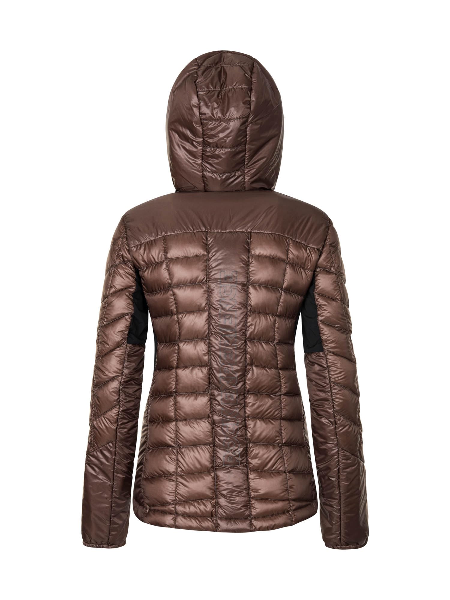 Rock Experience REWJ06771-C951 EUPHORIA HYBRID WOMAN JACKET Jacket Mujer 0274 DEEP TAUPE+0208 CAVIAR L