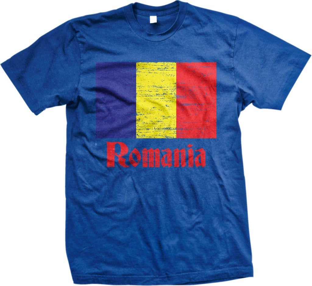 Flag of Romania, Romanian Flag, Mandrie Men's T-Shirt