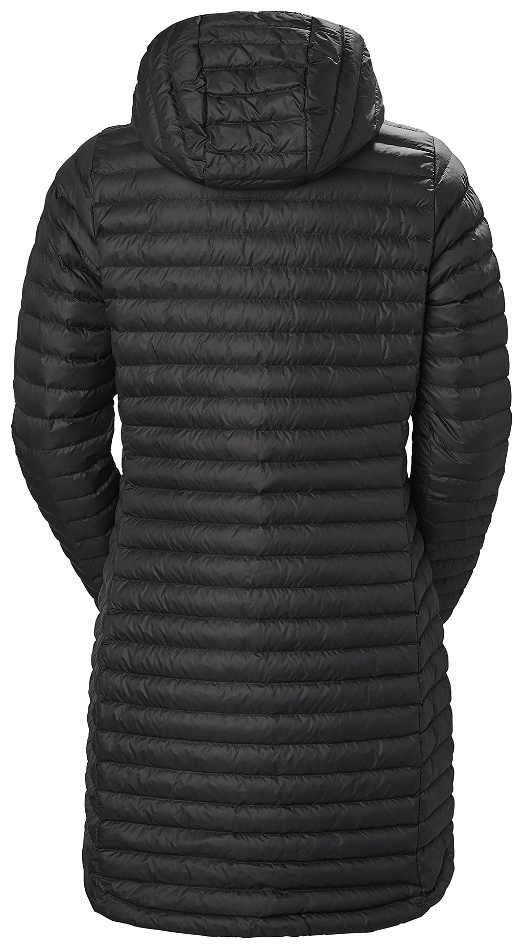 Helly Hansen W Sirdal Long Insulator, Chaqueta Mujer, Negro (Black), M