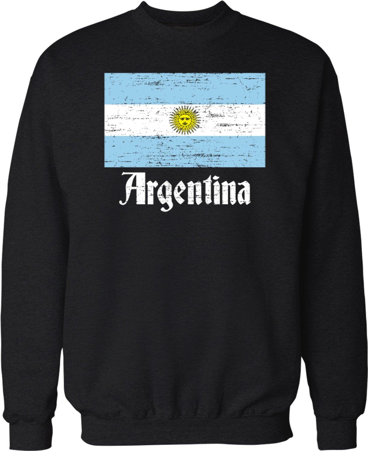 NOFO Clothing Co Flag of Argentina, Bandera Oficial de Ceremonia Crew Neck Sweatshirt