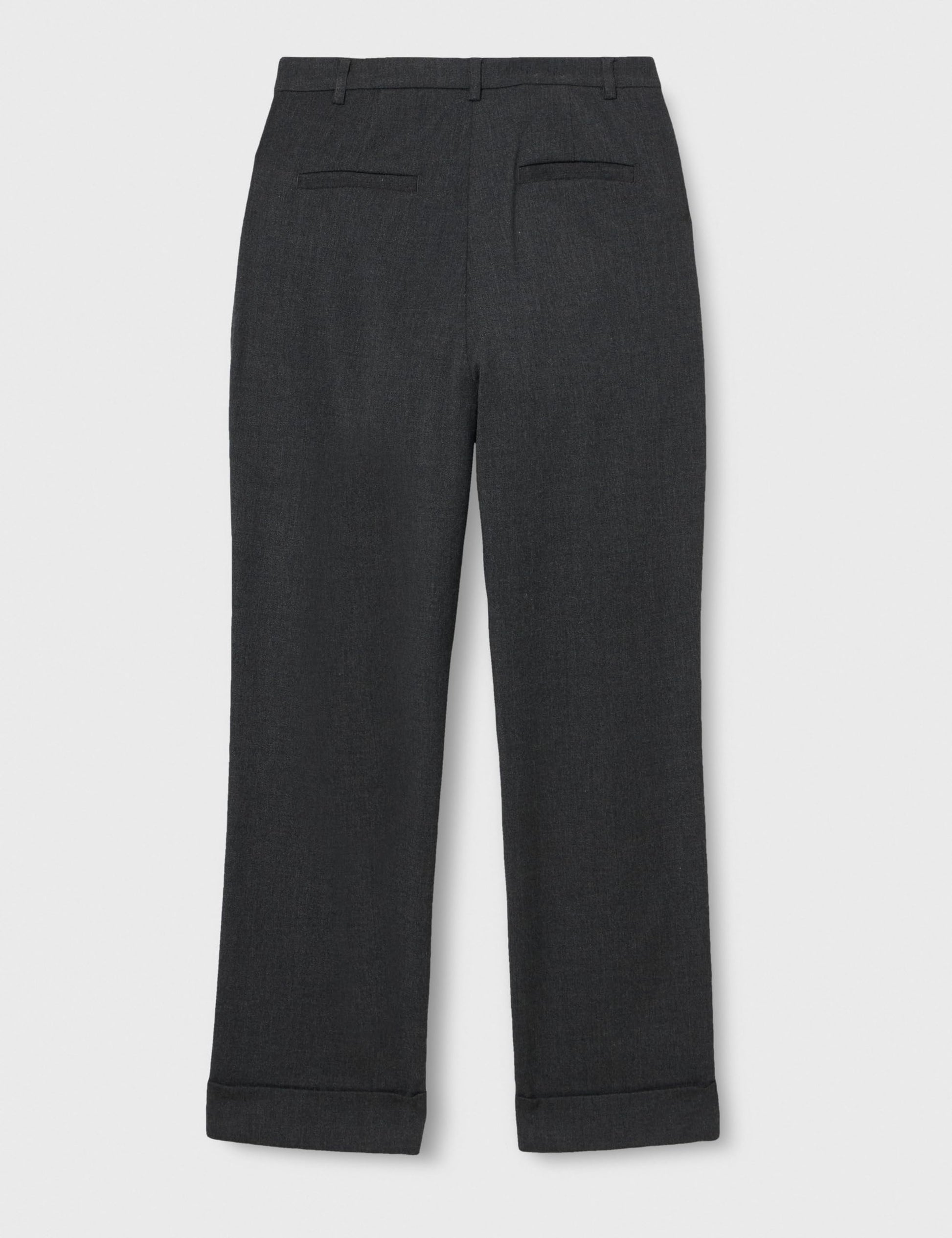 Pinko Pulika Pantalón Franela, I90_Dark Grey, 46 para Mujer