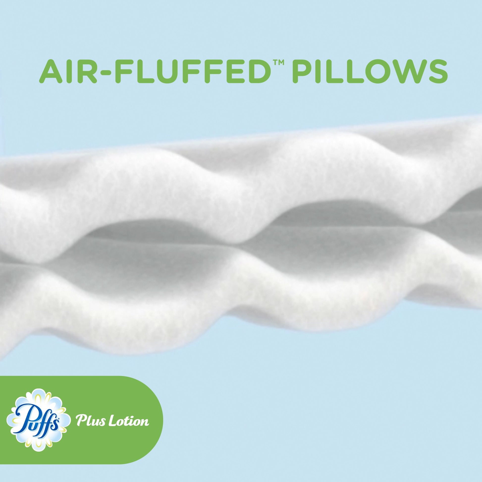 Puffs Plus Lotion Facial Tissues,4 count,pack of 6
