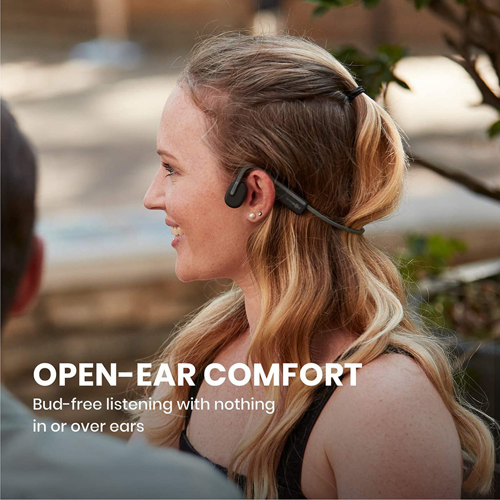 Aftershokz Openmove Open Ear Headphones Slate Grey Openmove Open Ear Headphones Slate Grey, 17 x 14 x 7 cm; 322.05 Grams