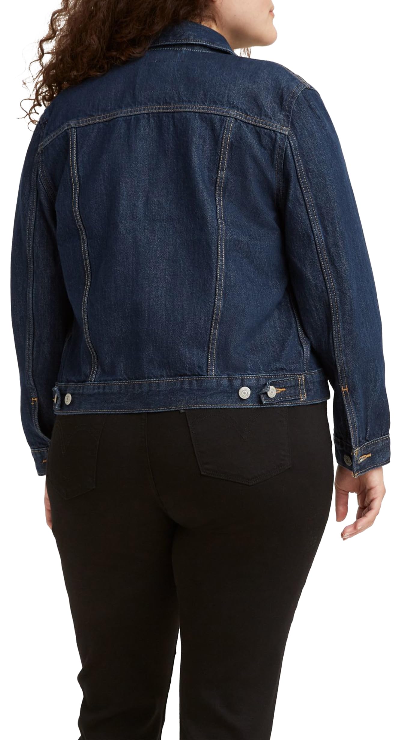 Levi's Original Trucker, Denim jacket para Mujer, Authentic Blue, XL
