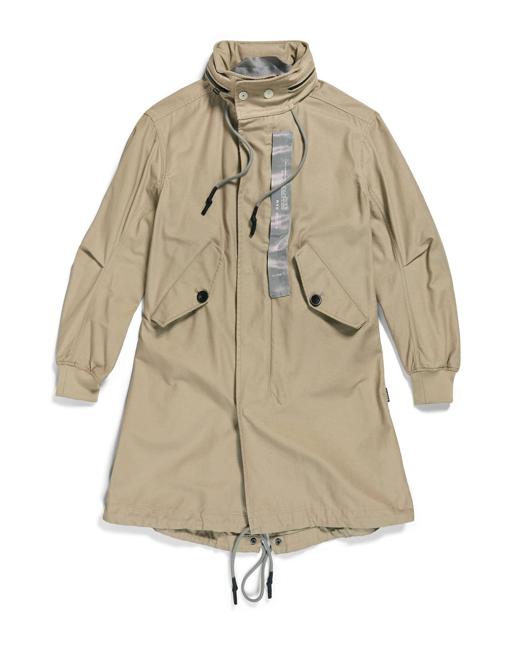 G-Star Para Mujer Parka Fishtail, Beige (tree house D21020-C960-C941), M