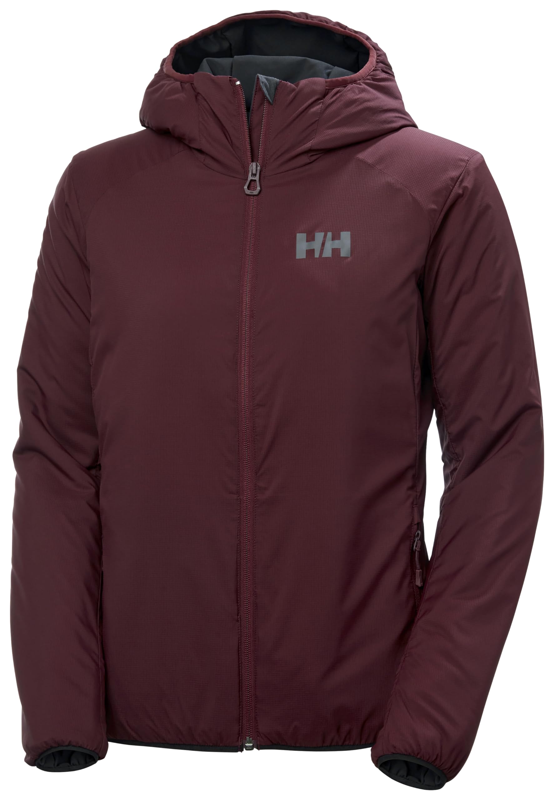 Helly-Hansen Womens W Verglas Hooded Insulator, Nogal, L