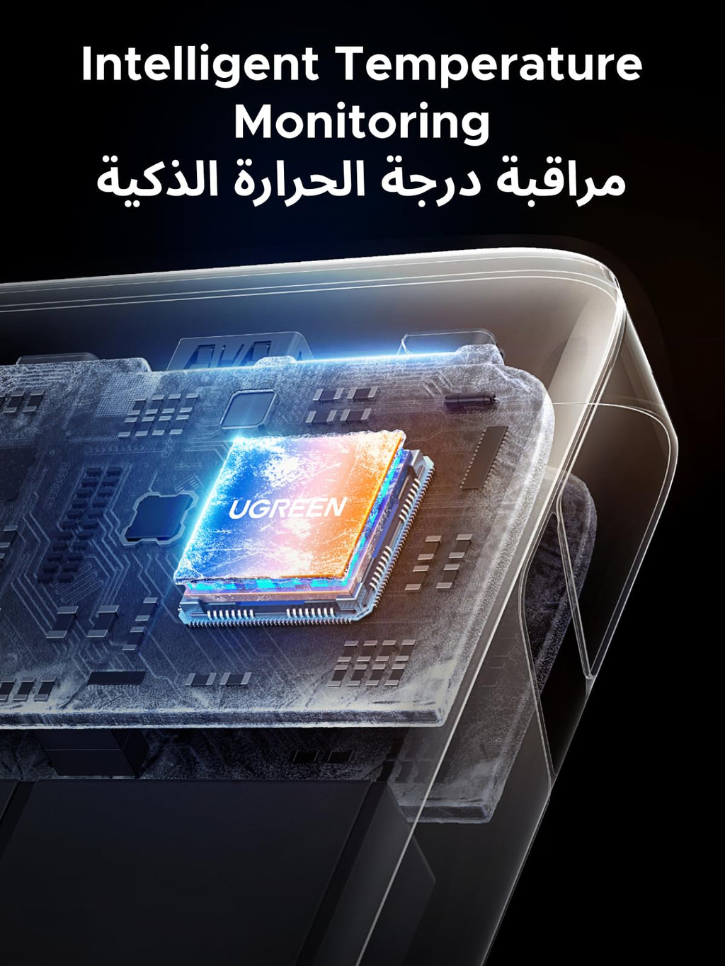 يوجرين باور بانك 20000 مللي أمبير في الساعة، شاحن محمول سريع الشحن 100 واط، شاحن لاب توب محمول مع منافذ USB (3C1A)، حزمة بطارية لايفون 17/16، لابتوب، ماك بوك، سامسونج S25U، ايباد، ايربودز، سويتش | 72Wh high-capacity, flight-safe, ultra-fast 100W charging(