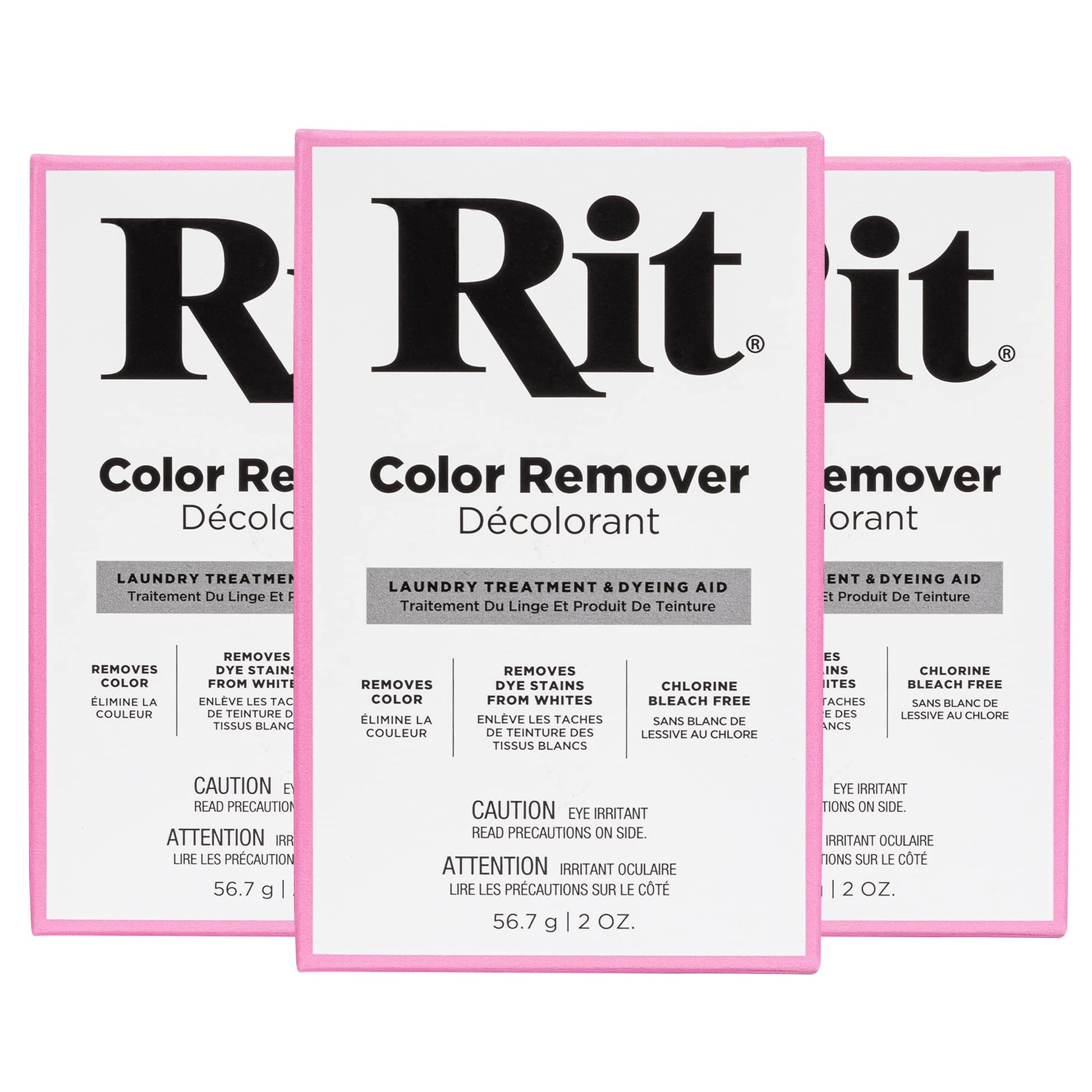 Rit Dye Laundry Treatment Color Remover Powder, 2 oz, 10-Pack