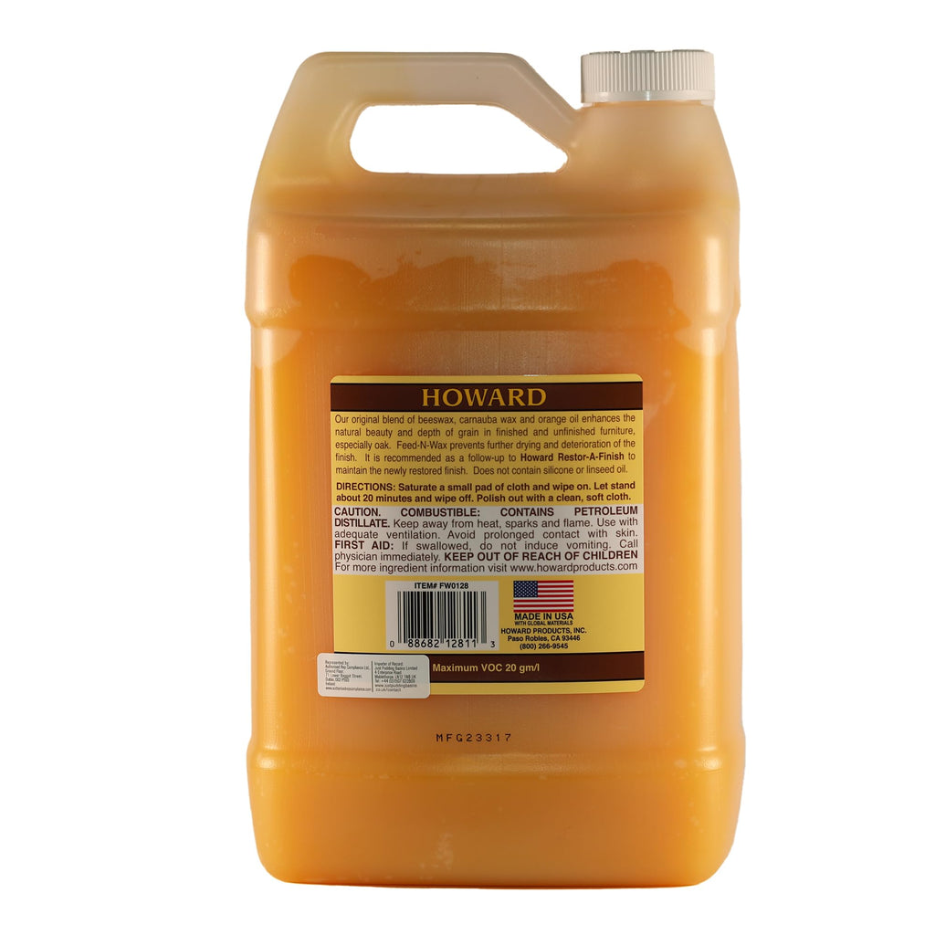 Feed-N-Wax Holzpolitur ve bakım 128-Ounce Turuncu COMINHKG122248