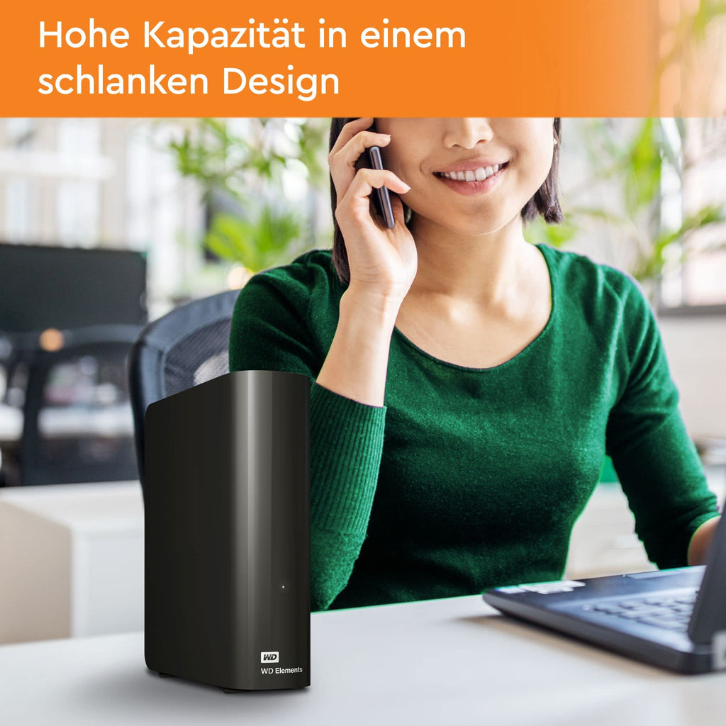 WD Elements Masaüstü 8 TB Harici Hard Disk USB 3.0 (WDBWLG0080HBK-EESN)