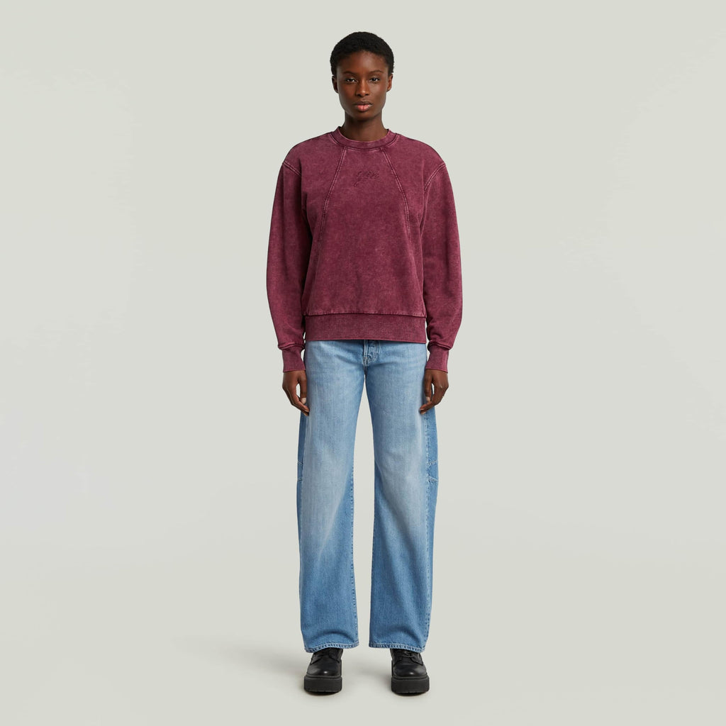 G-STAR Washed A-Line Script Sweater para Mujer