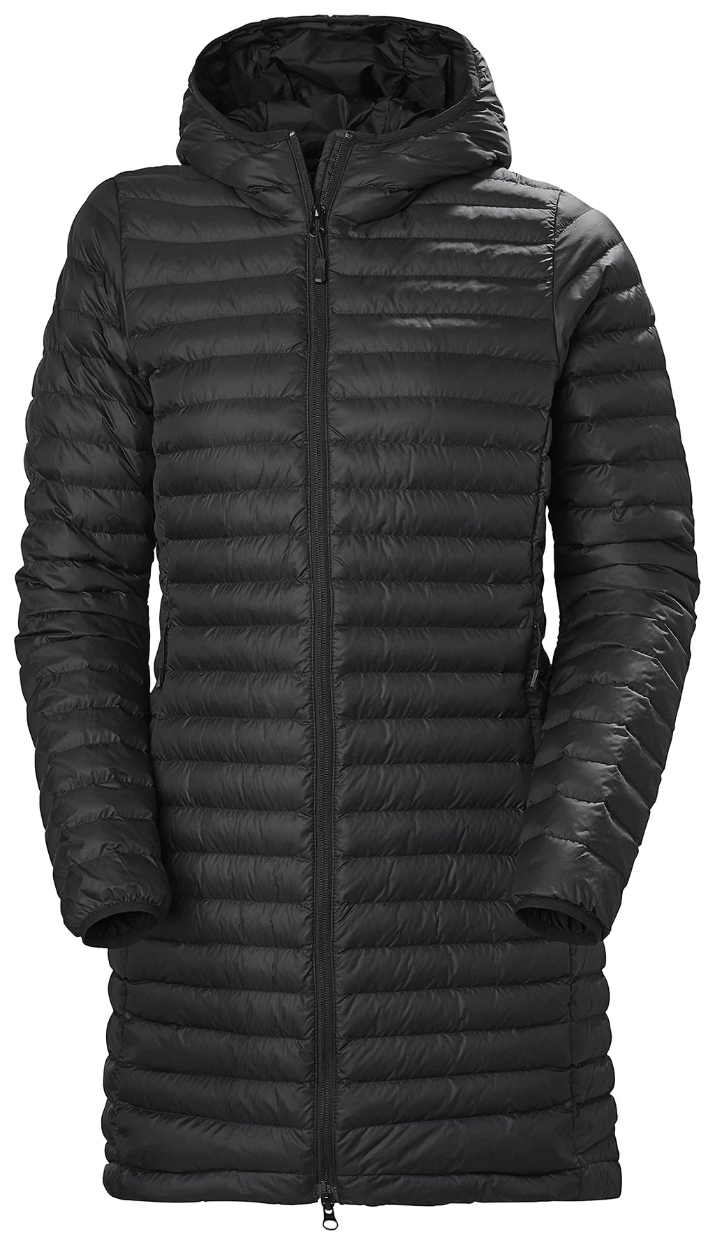Helly Hansen W Sirdal Long Insulator, Chaqueta Mujer, Negro (Black), M