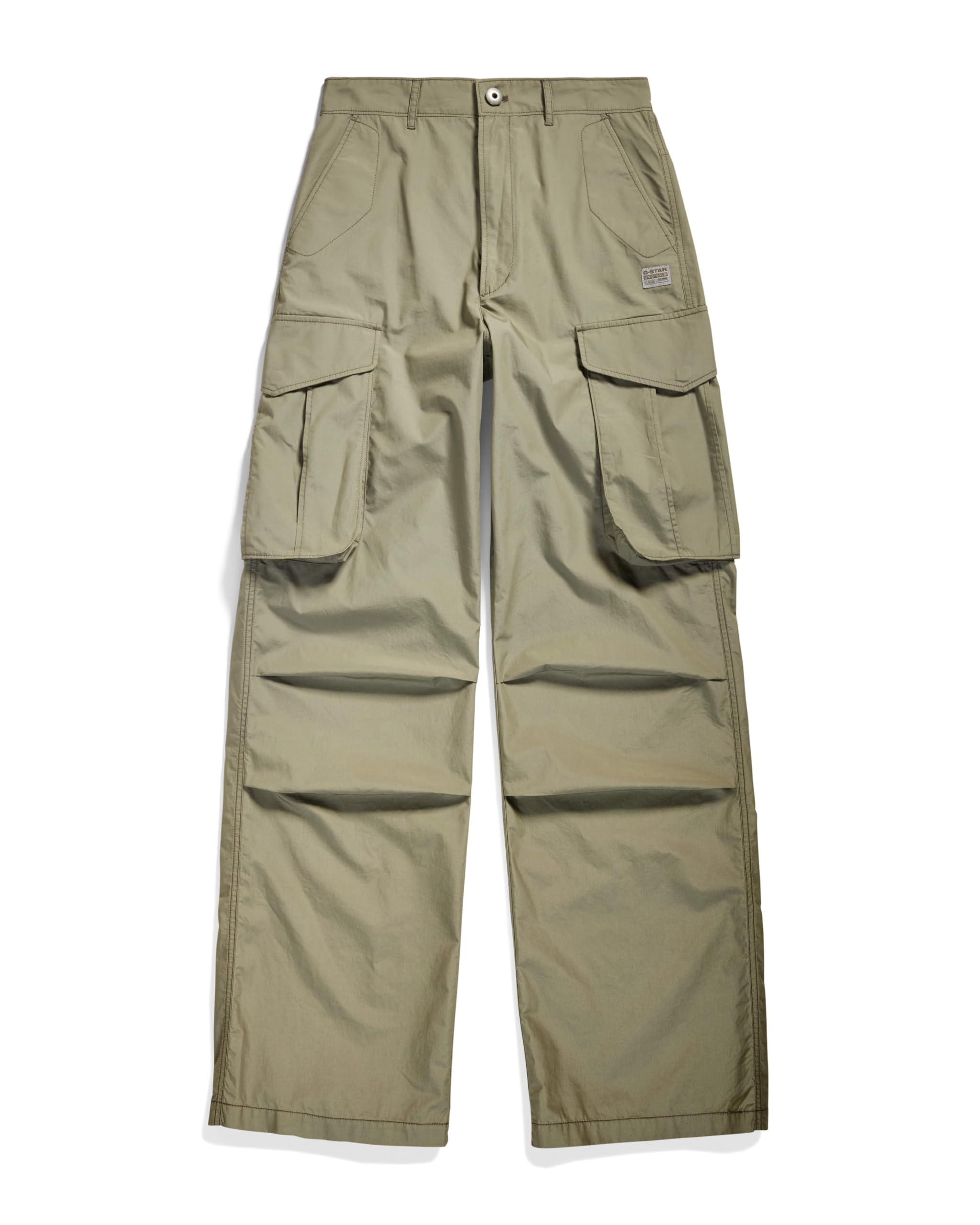 G-STAR para Mujer High Waist Cargo Pants, Verde (Shamrock D24401-a790-2199), 31W / 30L