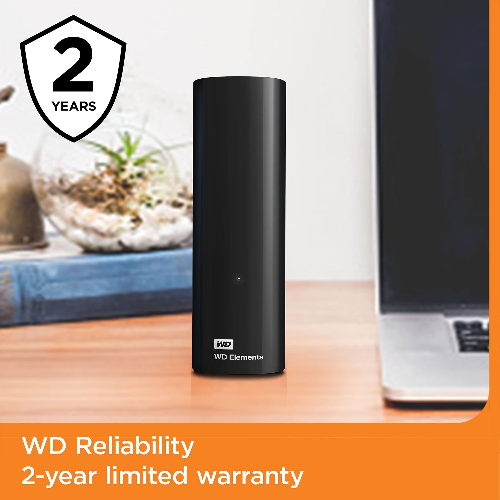 WD Elements Masaüstü 8 TB Harici Hard Disk USB 3.0 (WDBWLG0080HBK-EESN)