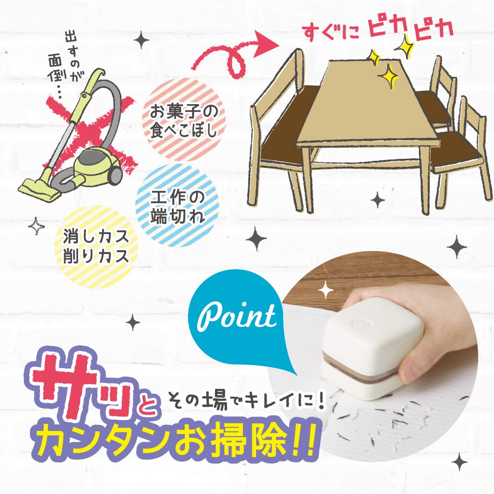 Sonic LV-4641-I Tabletop Cleaner, Susie Colon, Battery-Operated Ivory, LV-4641-I