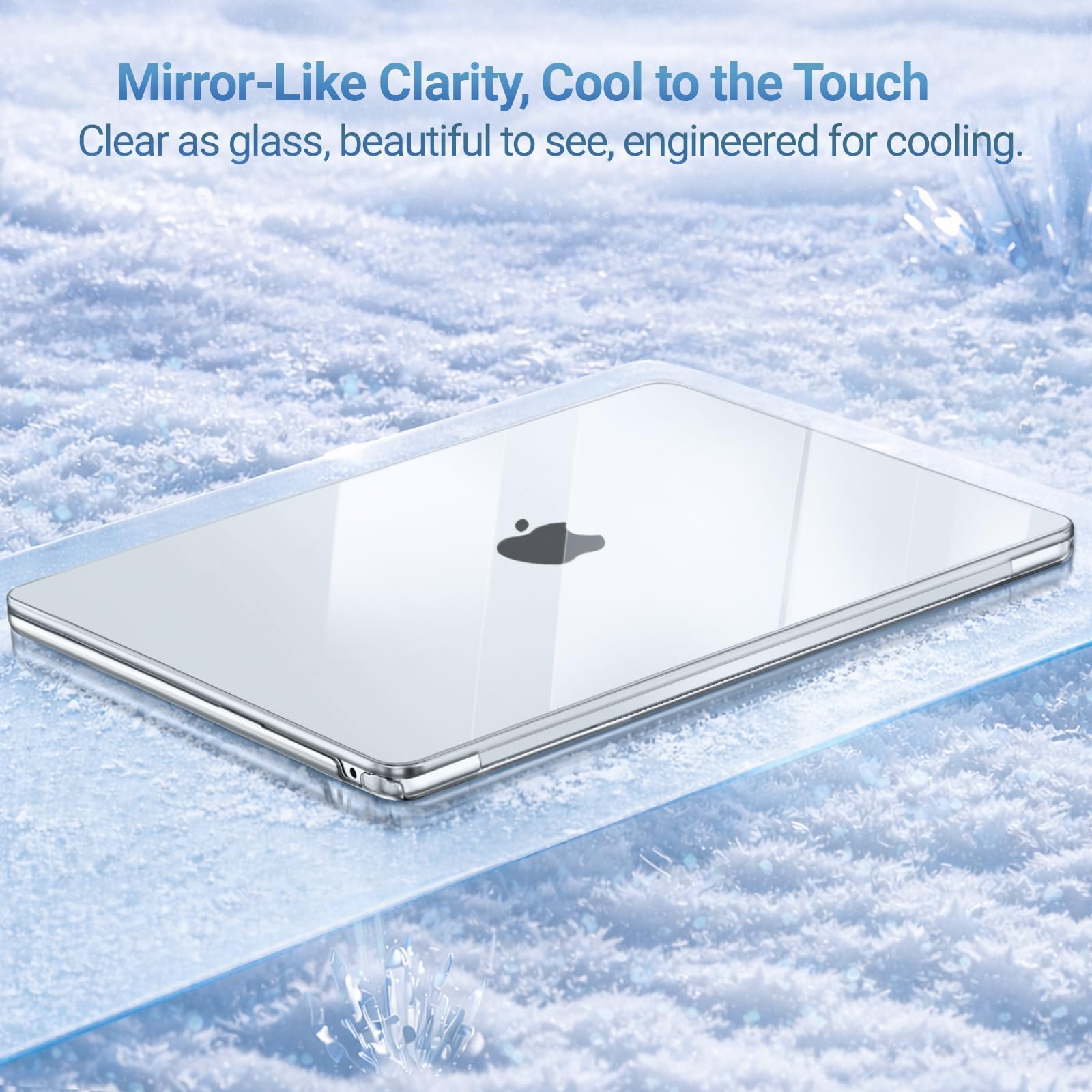 MOSISO Compatible with MacBook Air 13 inch Case M5 2026 M4 M3 M2 2025-2022