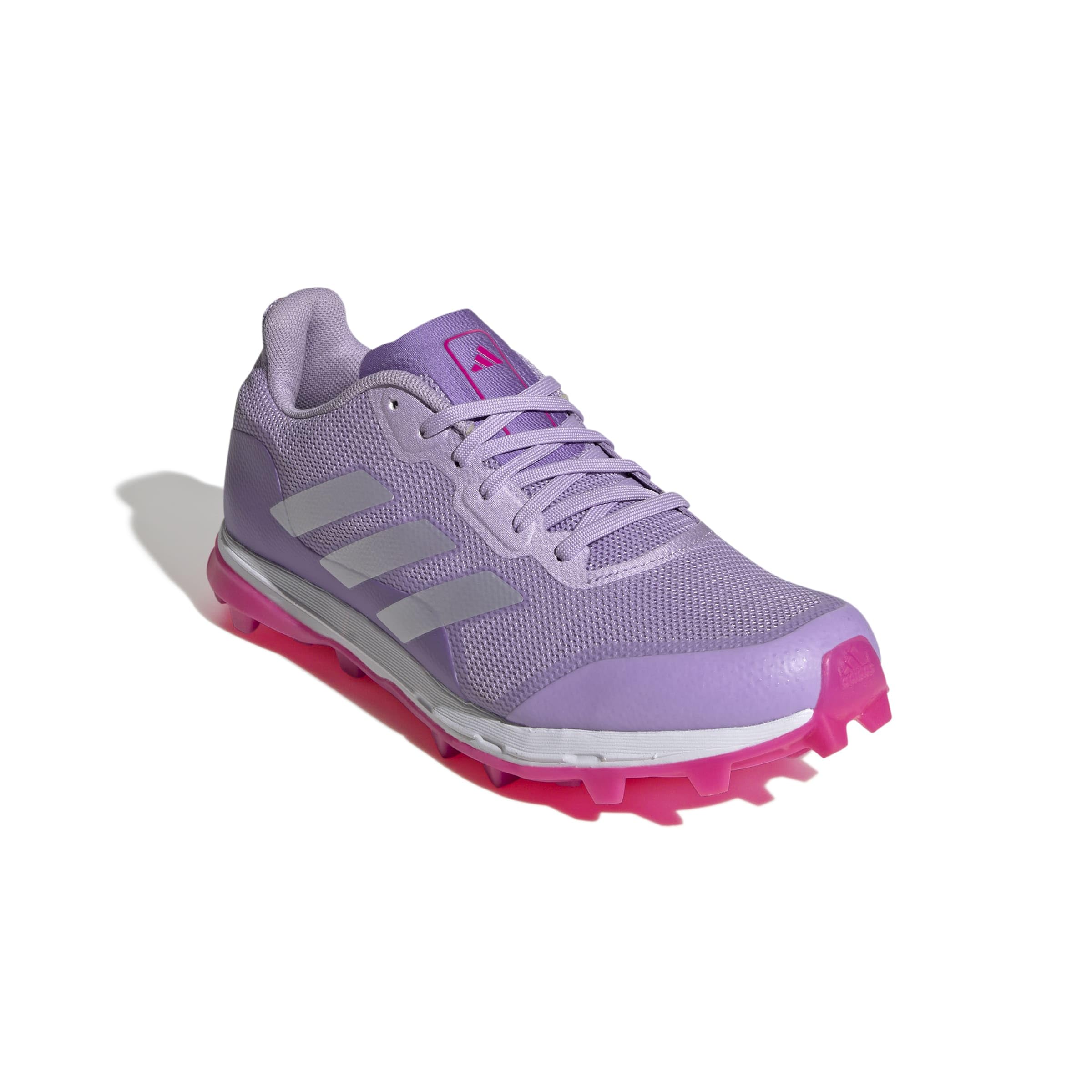 adidas Fabela Zone, Zapatos de Hockey Mujer, Powder Plum/Aurora Met. / Aurora Plum, 36 EU