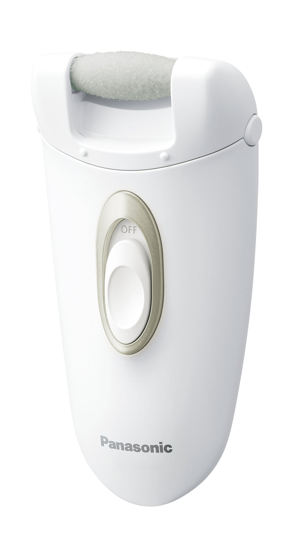 Panasonic ES-WE22-N Electric Exfoliating Remover for Heels and Soles, Gold Tone