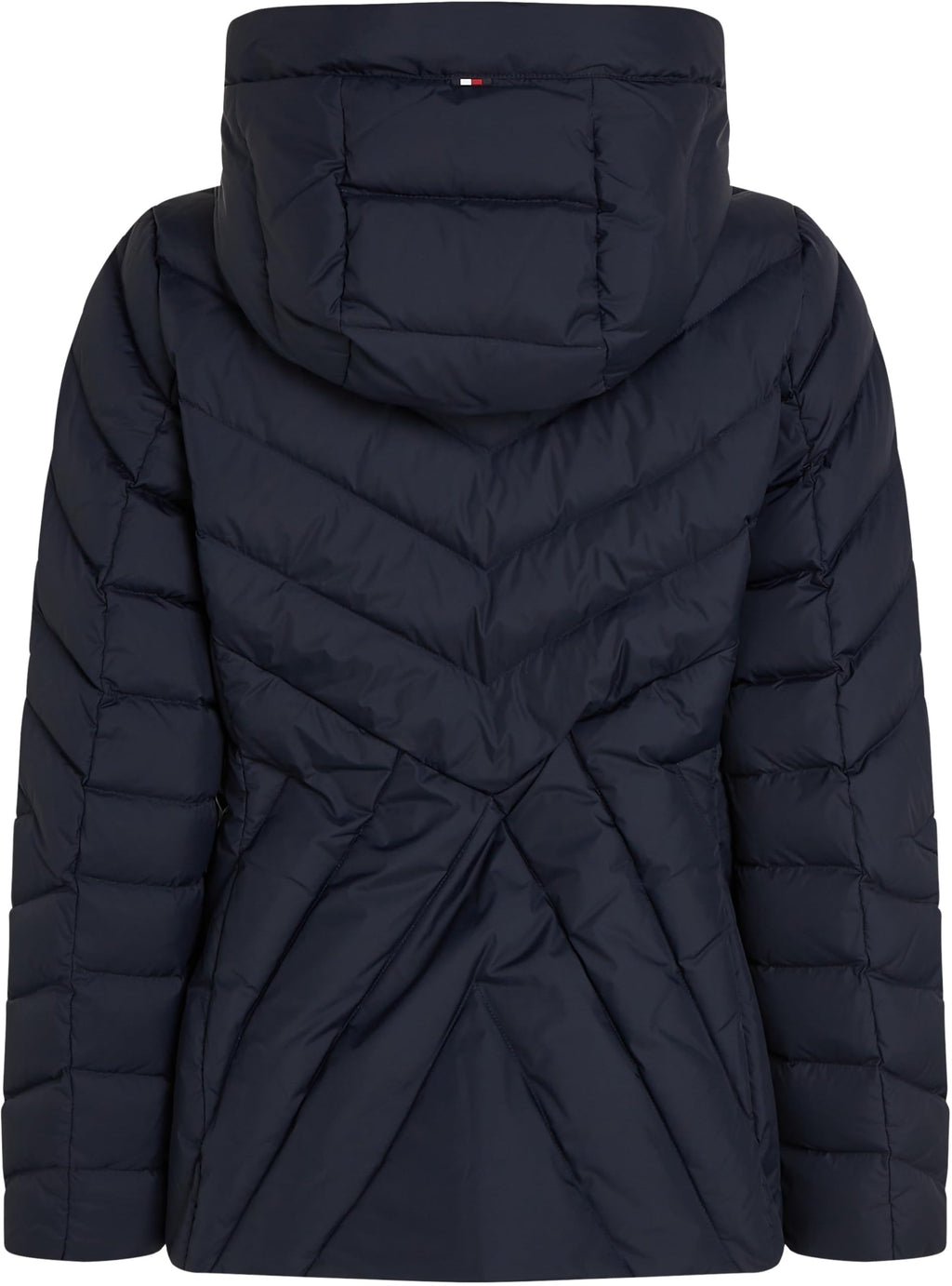 Tommy Hilfiger Cazadora de Plumas Mujer Down Jacket con Capucha, Azul (Desert Sky), XS