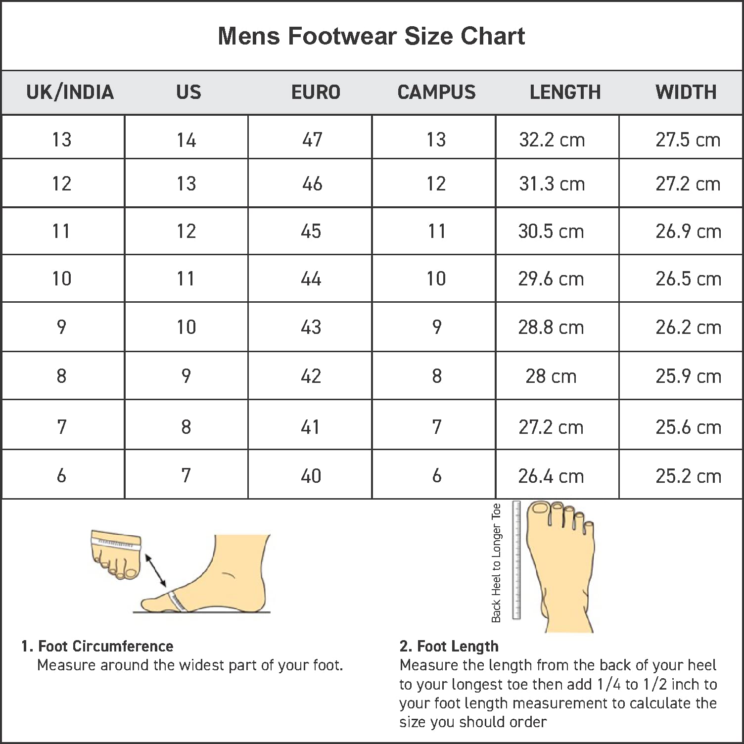 Campus Men's First WHT/SIL/B.ORG Running Shoes -9 UK/India
