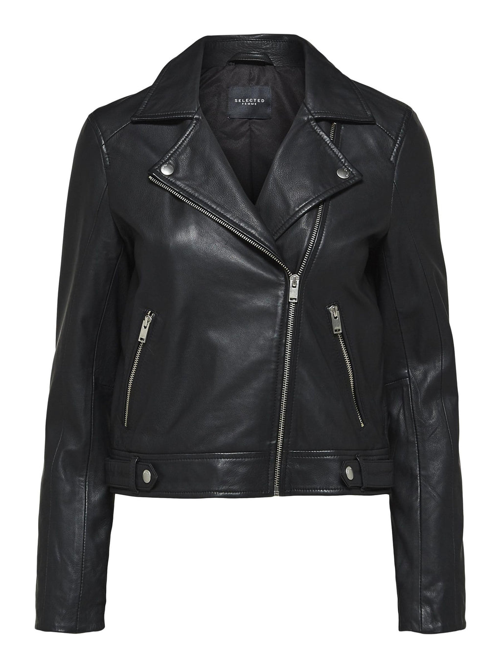 SELECTED FEMME 16071712 Chaqueta, Negro (Black Black), 36 (Talla del Fabricante: 34) para Mujer