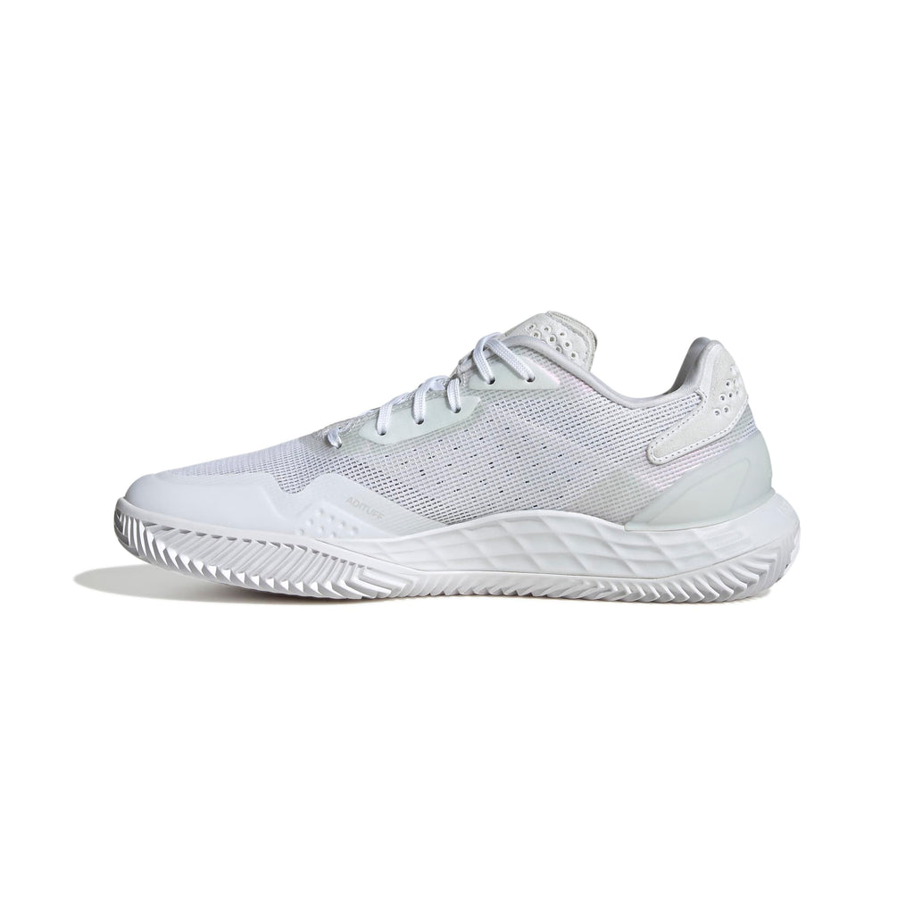 adidas Defiant Speed 2 Clay Tennis Shoe, Zapatillas de Tenis Mujer, FTWR White/FTWR White/Grey One, 42 EU