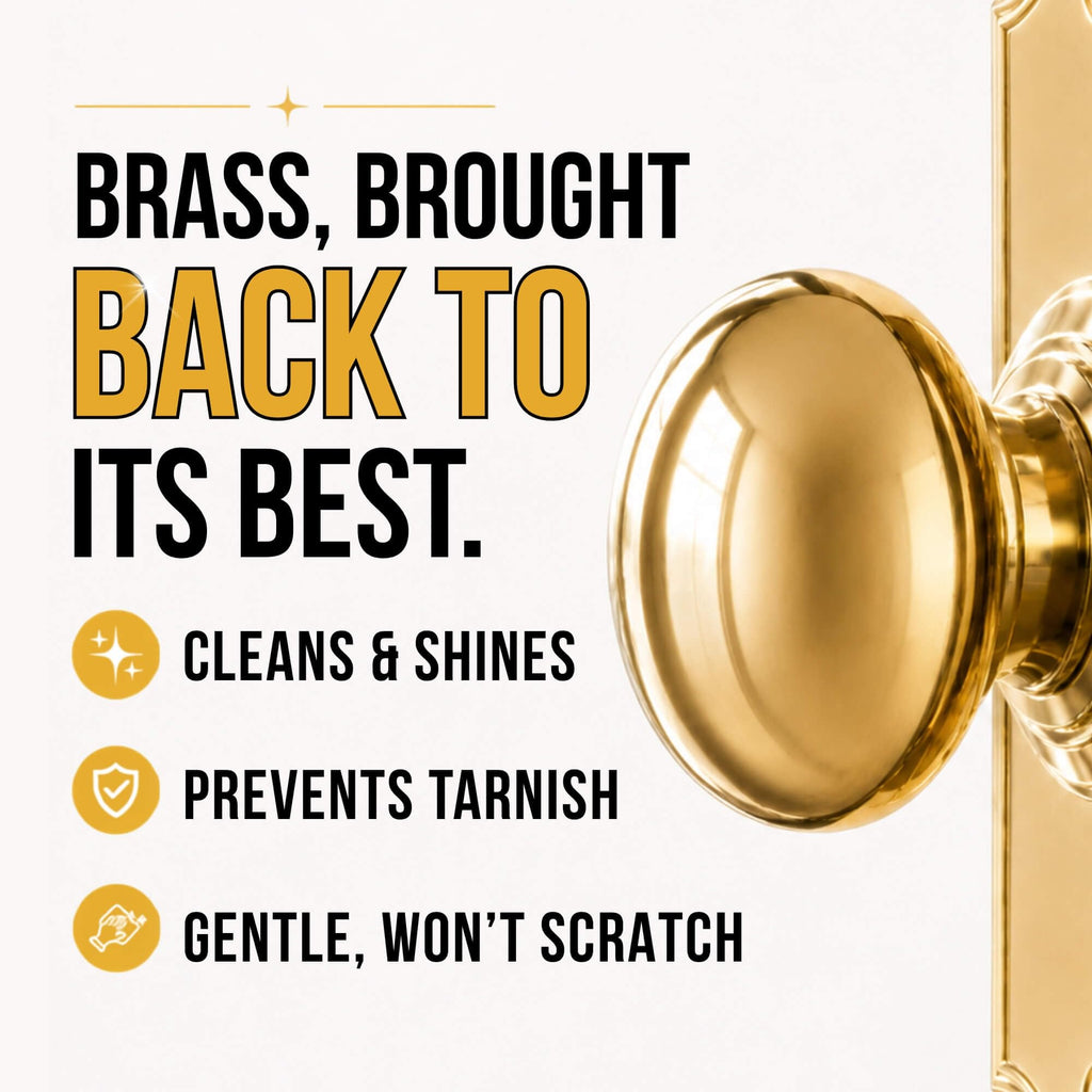 HOPE'S Brass Polish & Cleaner, Tarnish Remover, Copper Silver 8oz, 12-Pack