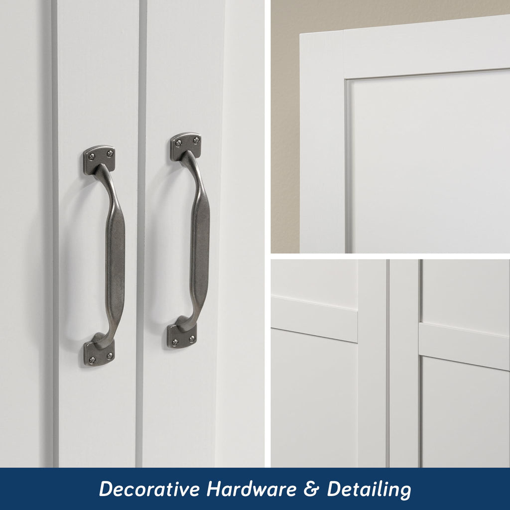Sauder, Material Reciclado, Suave Color Blanco