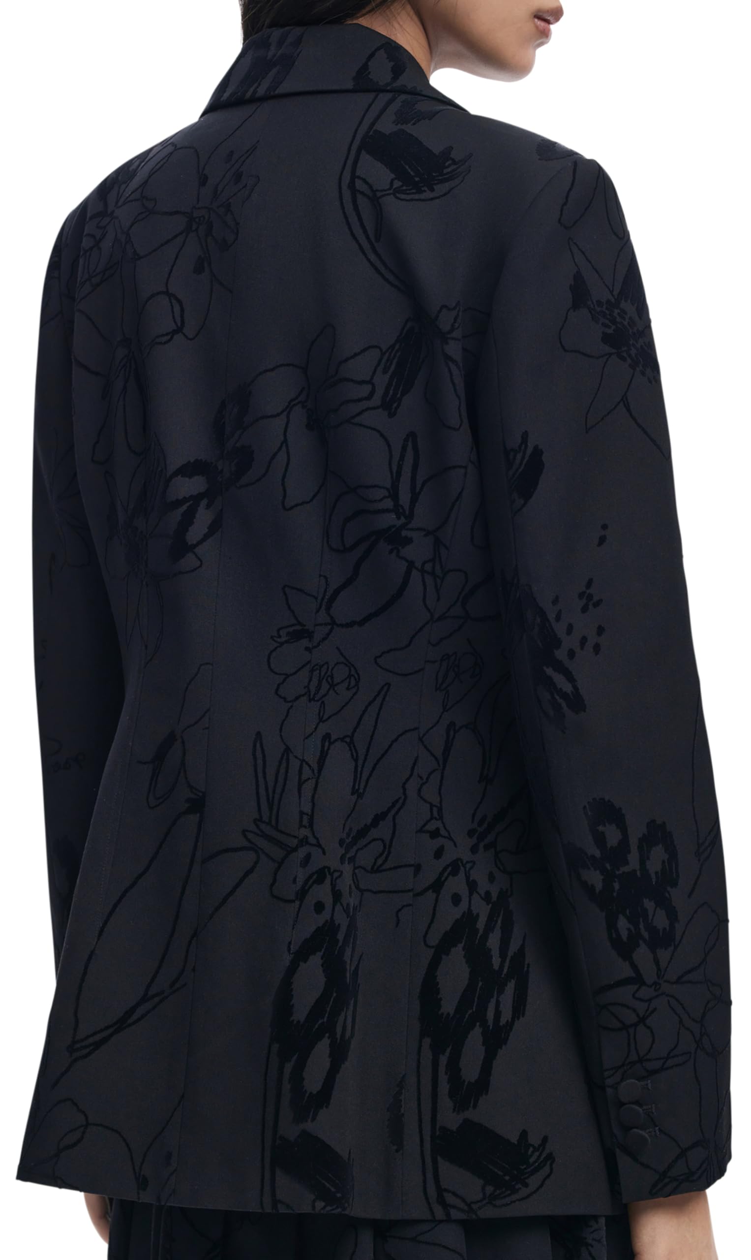 Desigual Blazer_FLOCKARTY Watch, Negro, S Women's