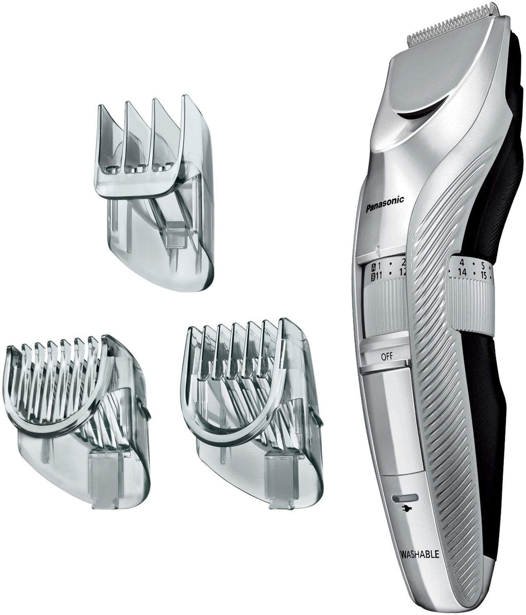 Panasonic Hair Cutter Hair Clipper Rechargeable/AC Type Silver ER-GC75-S