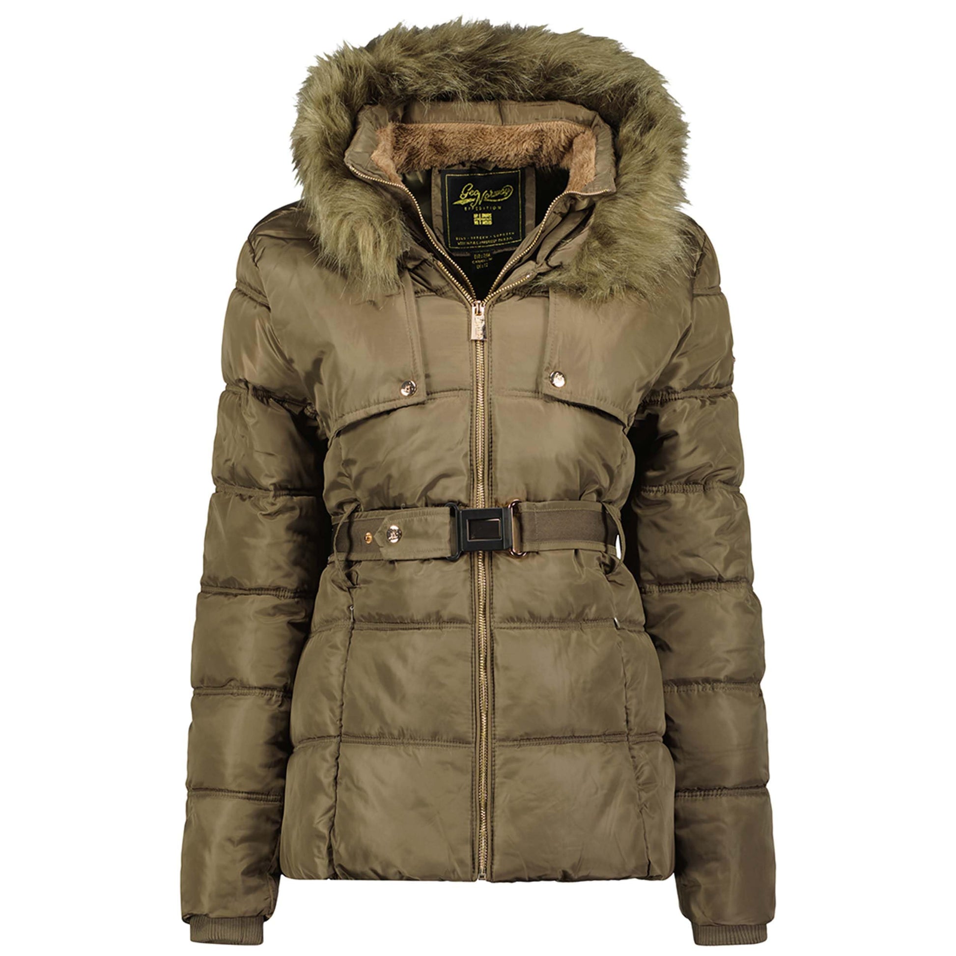 Geographical Norway Diamentera Lady Short Chaqueta de Mujer, Taupe, M