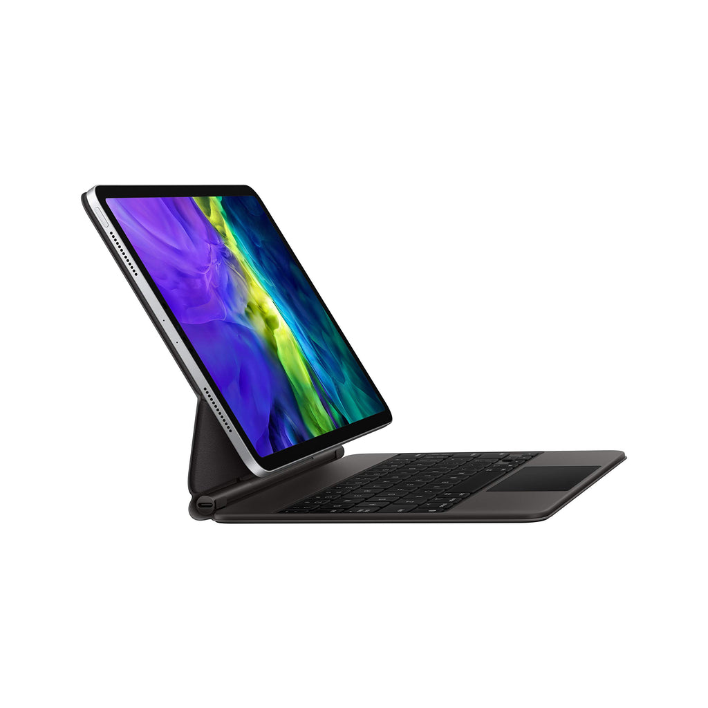 Apple Magic Keyboard: iPad Keyboard case for iPad Pro 11-inch (1st, 2nd, 3rd, 4th gen) and iPad Air (4th, 5th gen, and M2), Great Typing Experience, Built-in trackpad, Russian - Black