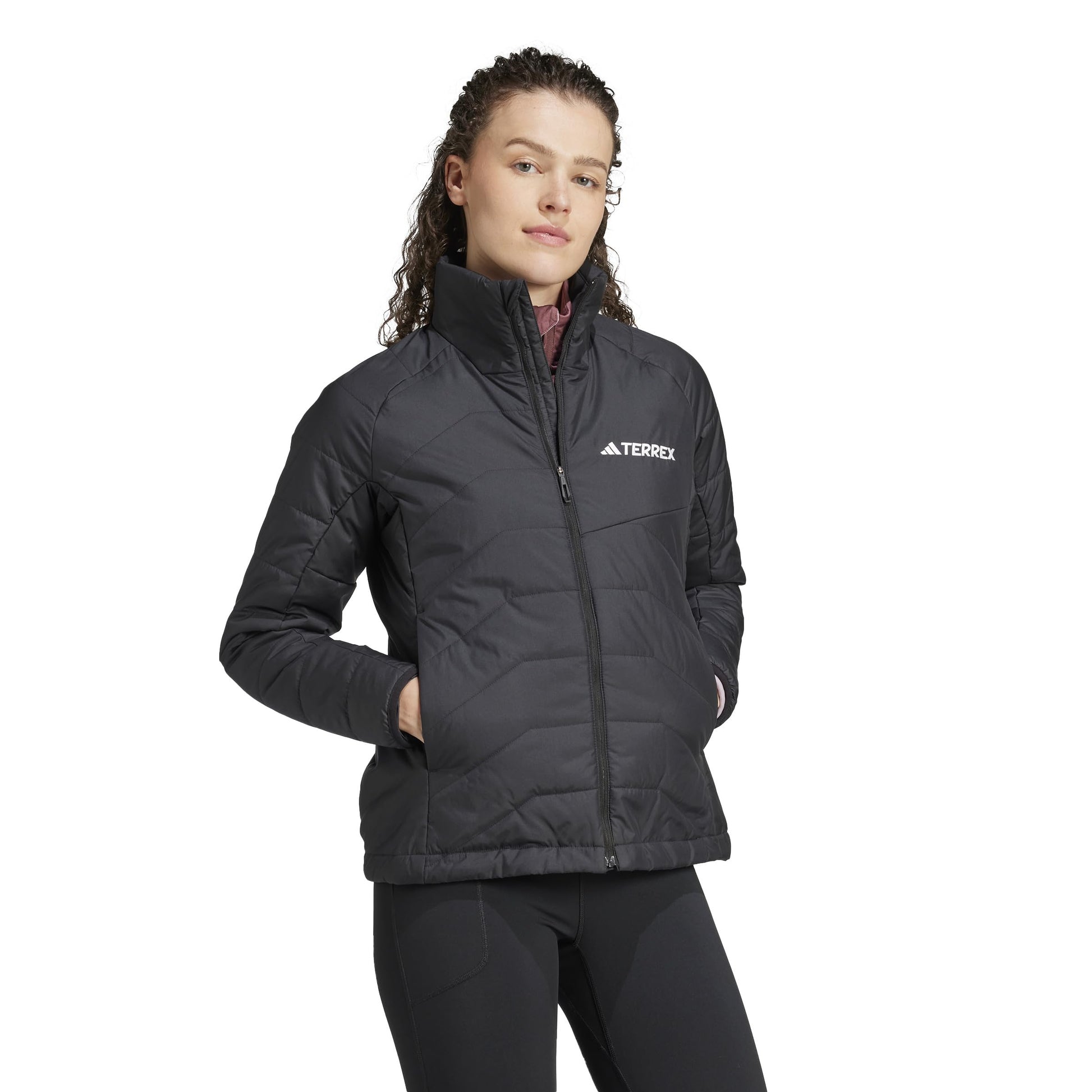 adidas Mujer Terrex Multi Synthetic Insulated Jacket, black, S