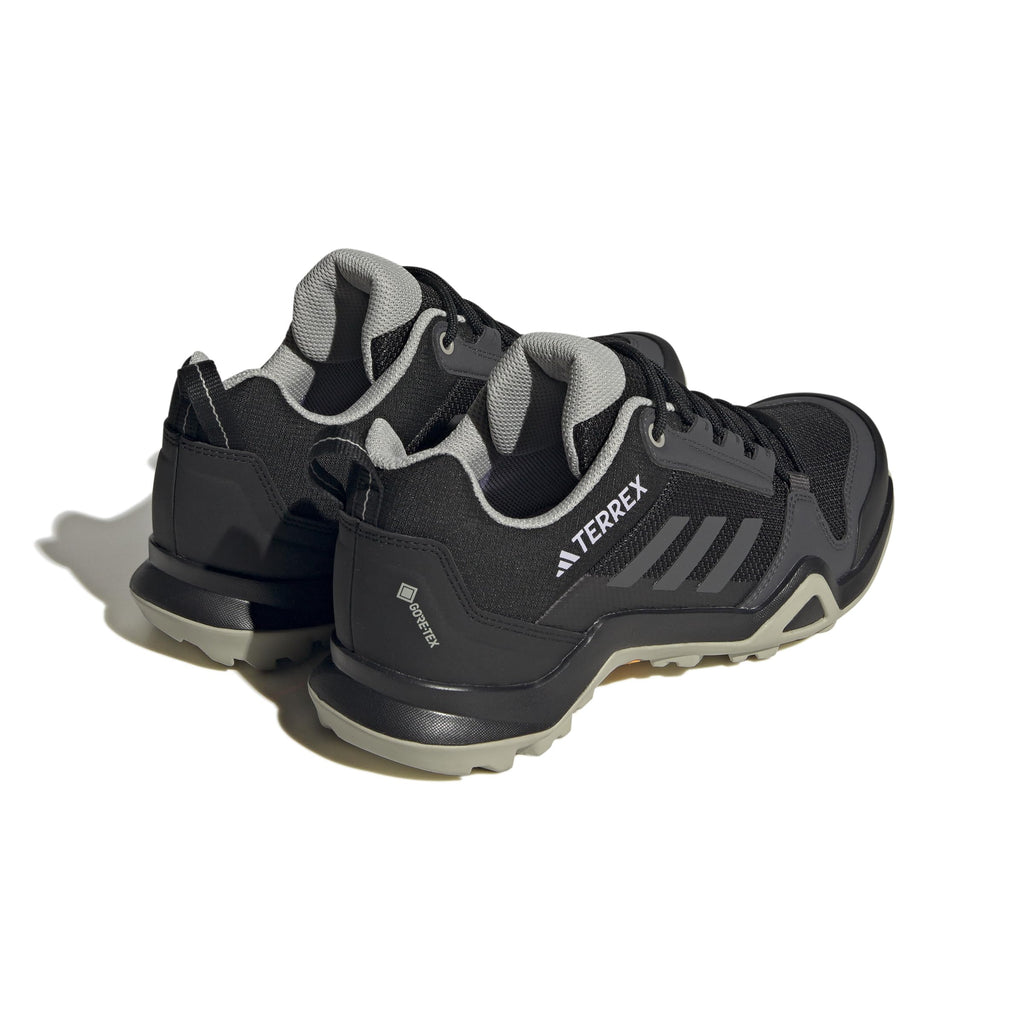 Adidas Mujer Terrex AX3 Gore-Tex Hiking Shoes, Core Black/Solid Grey/Metal Grey, 39 1/3 EU