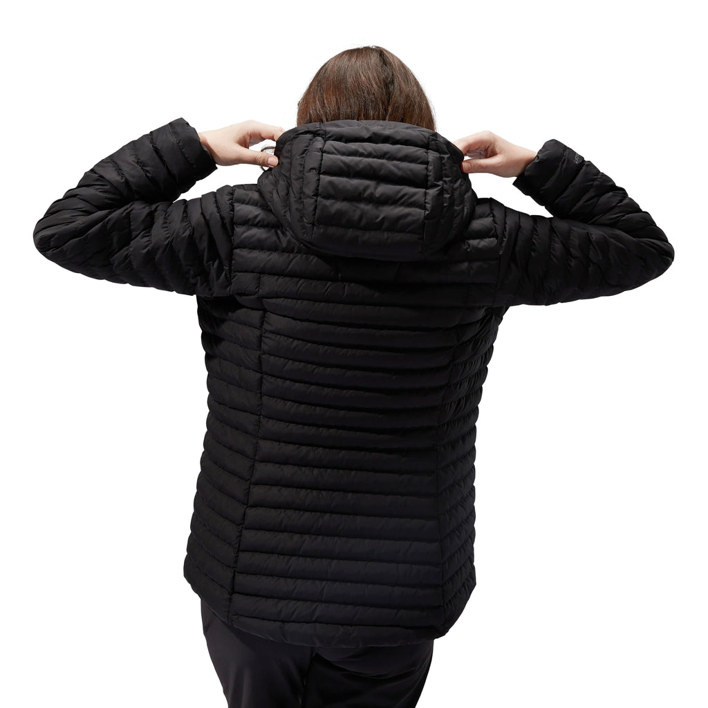 Berghaus Nula Hooded Maternity 2in1 Chaqueta para Mujer, Negro azabache, 40