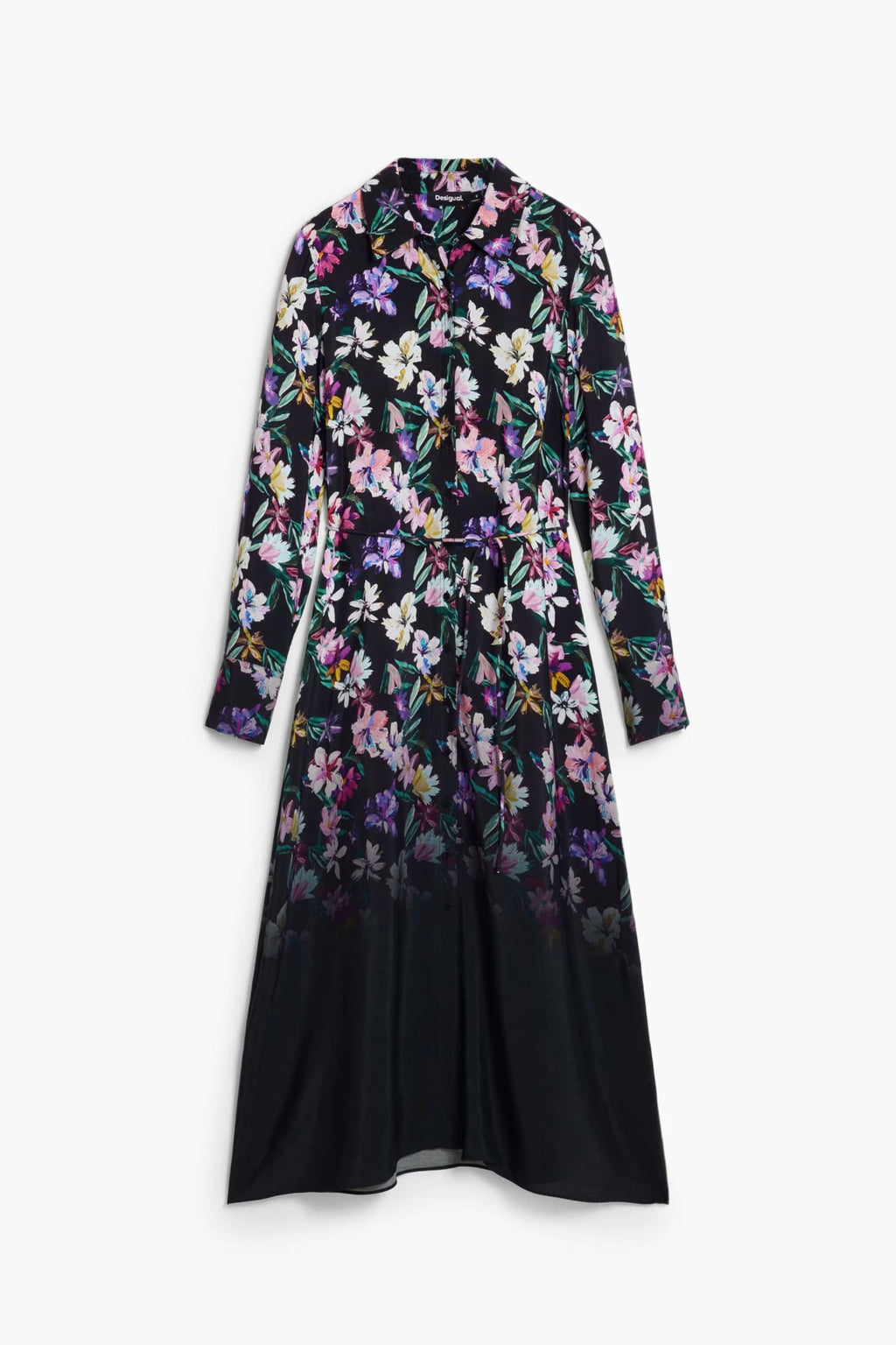 Desigual Vest_Camisero_ACRIL Casual Dress, Acabado del Material, L Women's