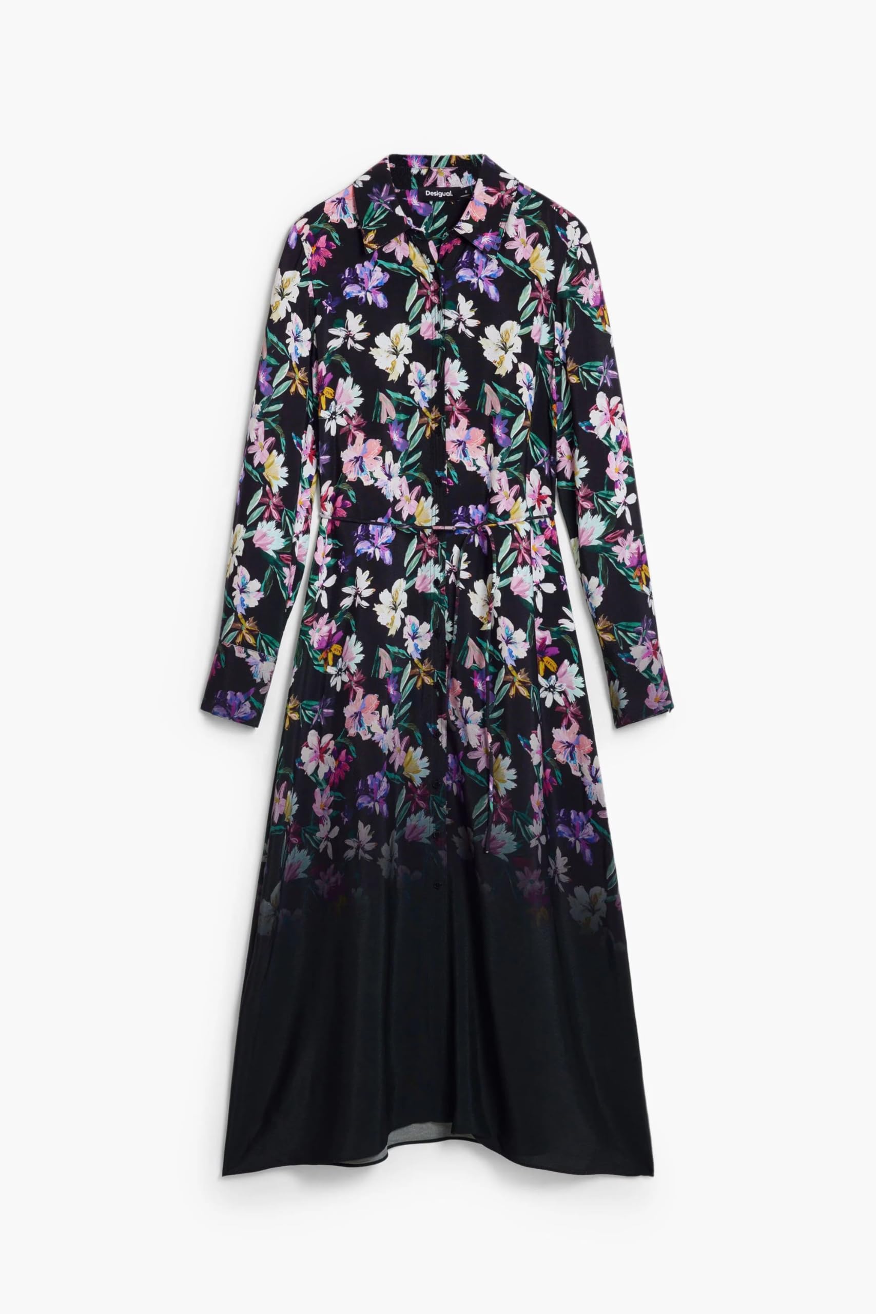 Desigual Vest_Camisero_ACRIL Casual Dress, Acabado del Material, L Women's