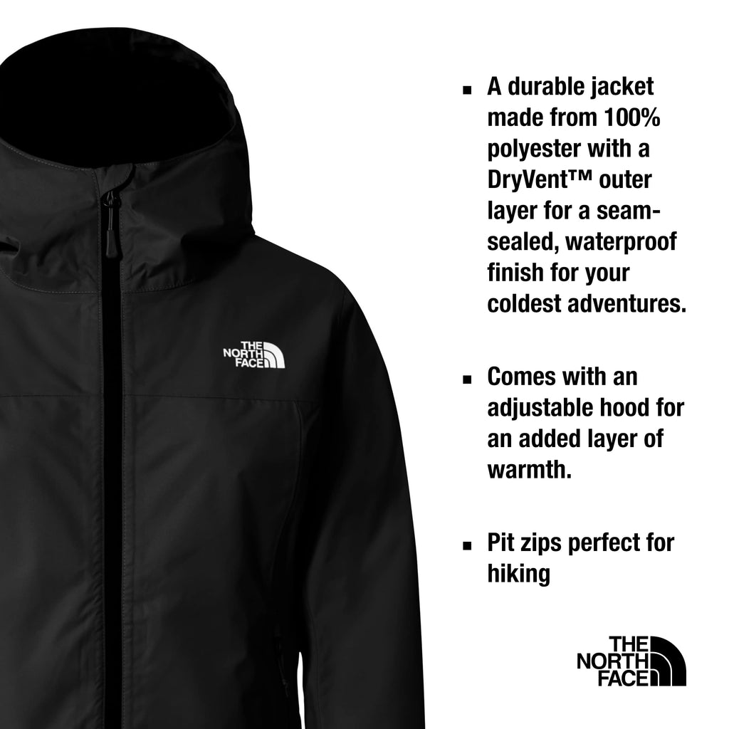 THE NORTH FACE - Chaqueta Fornet para Mujer - TNF BLACK, XL