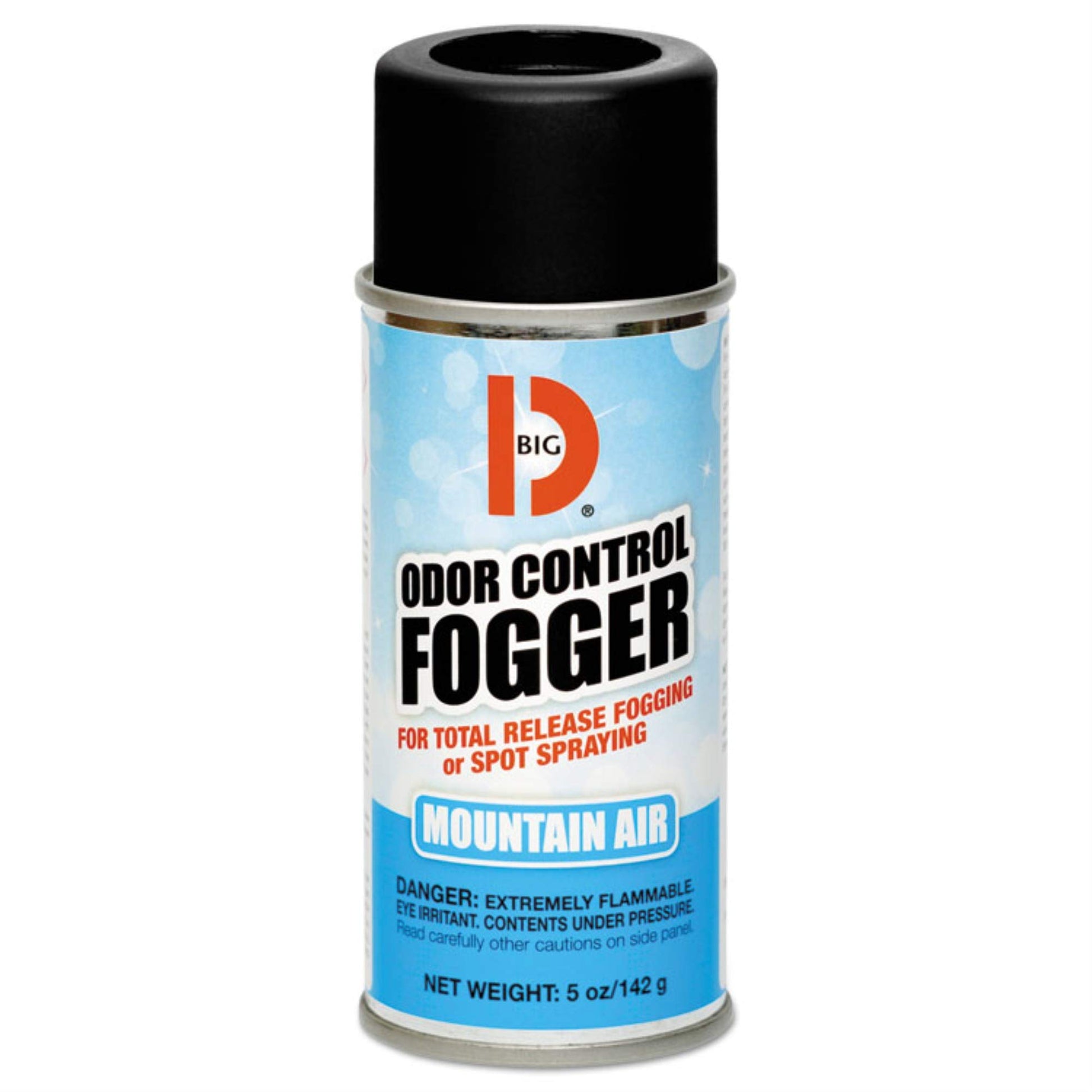 Big D 344 Odor Control Fogger, Mountain Air Fragrance-Kills odors from fire, flood, decomposition, skunk, cigarettes, musty smells-Ideal for use in cars, property management, hotels ,5 oz (Pack of 12)