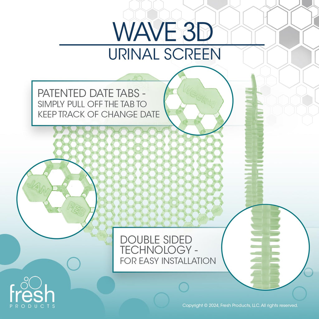 Fresh Products Wave 3D Pisuvar Ekranı, Bitkisel Nane