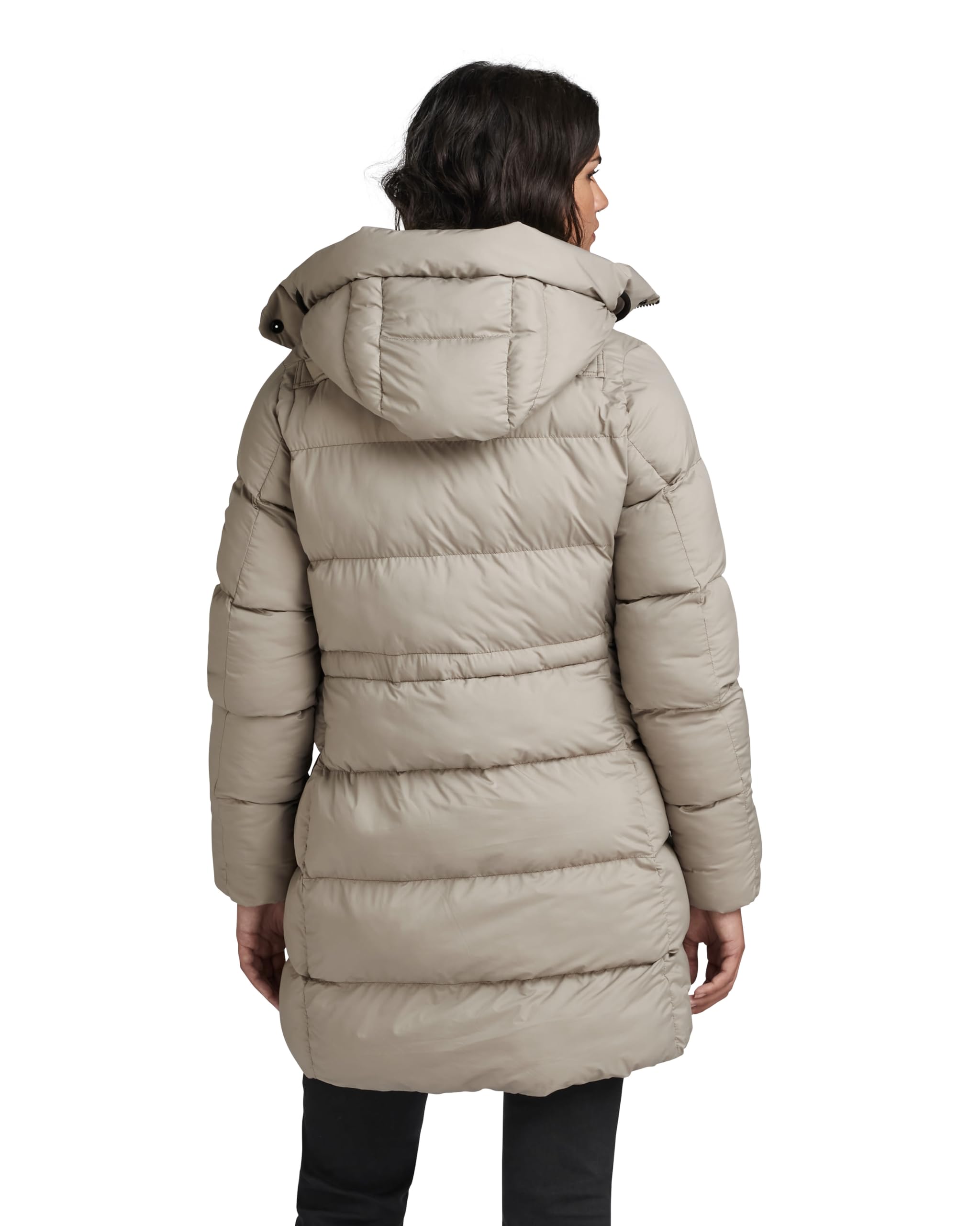 G-Star Para Mujer Whistler Parka Puffer wmn, Gris (elephant skin D23535-D199-G106), S