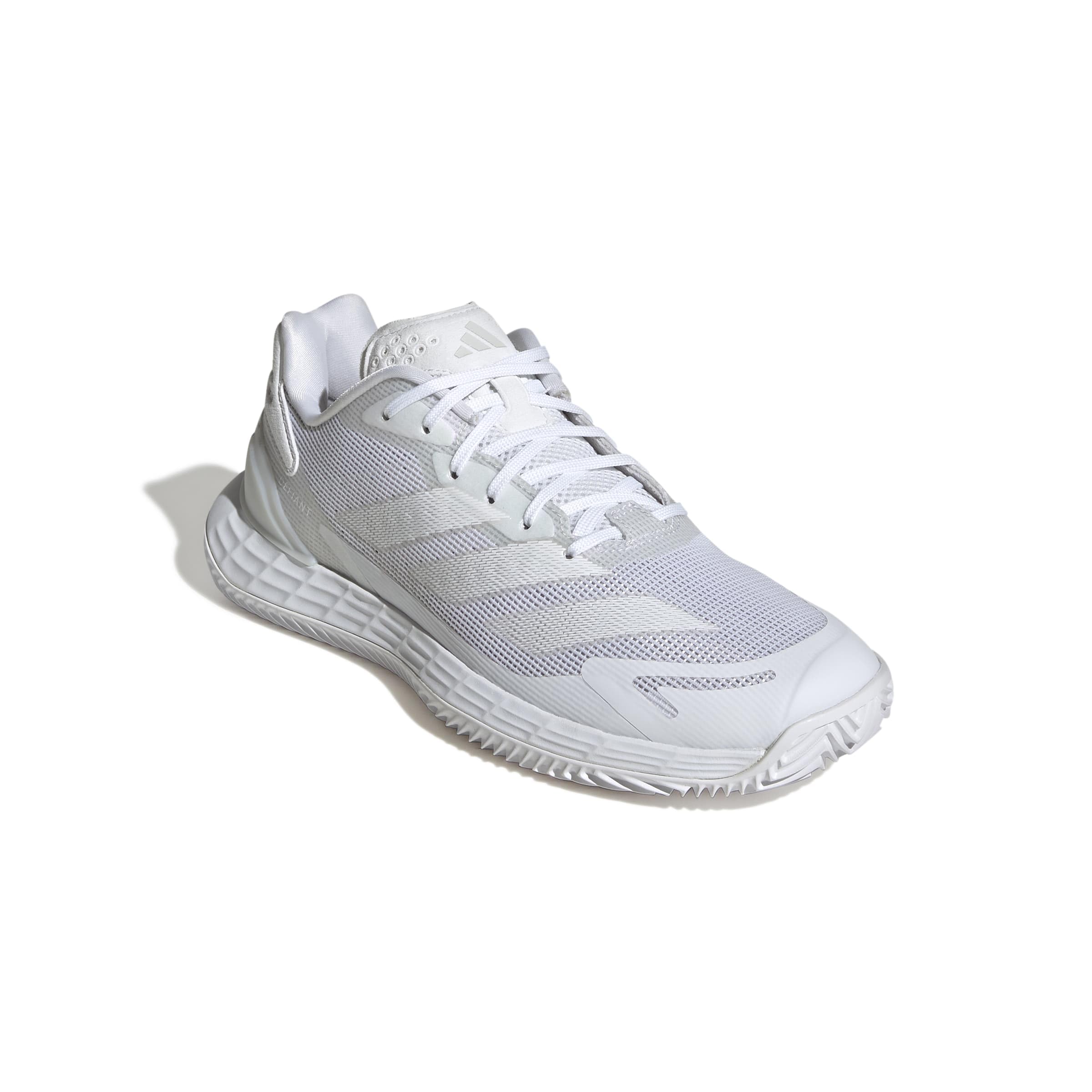 adidas Defiant Speed 2 Clay Tennis Shoe, Zapatillas de Tenis Mujer, FTWR White/FTWR White/Grey One, 42 EU