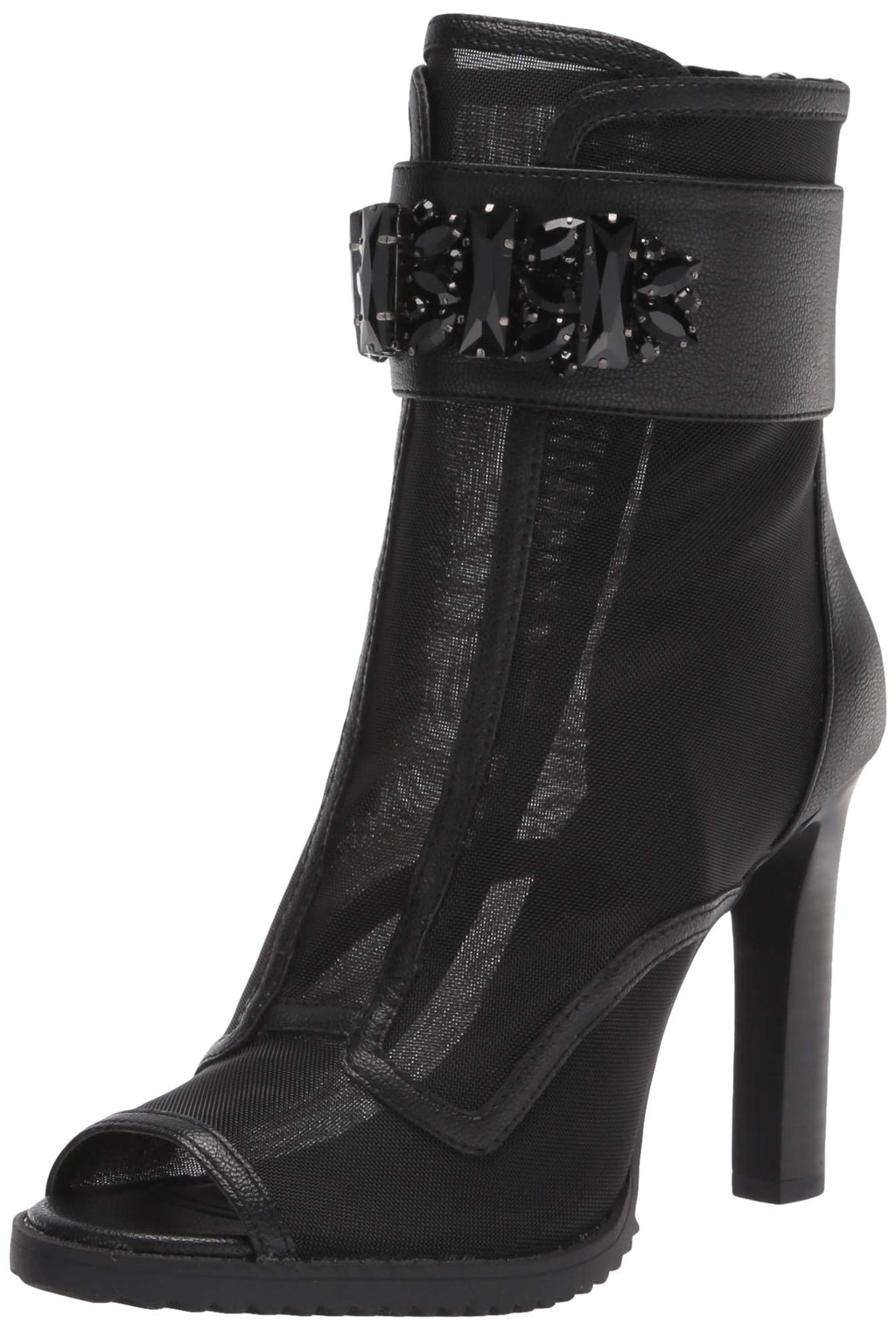 KARL LAGERFELD Blayze Fashion Bootie, Botas Cortas al Tobillo Mujer, Black, 38 EU