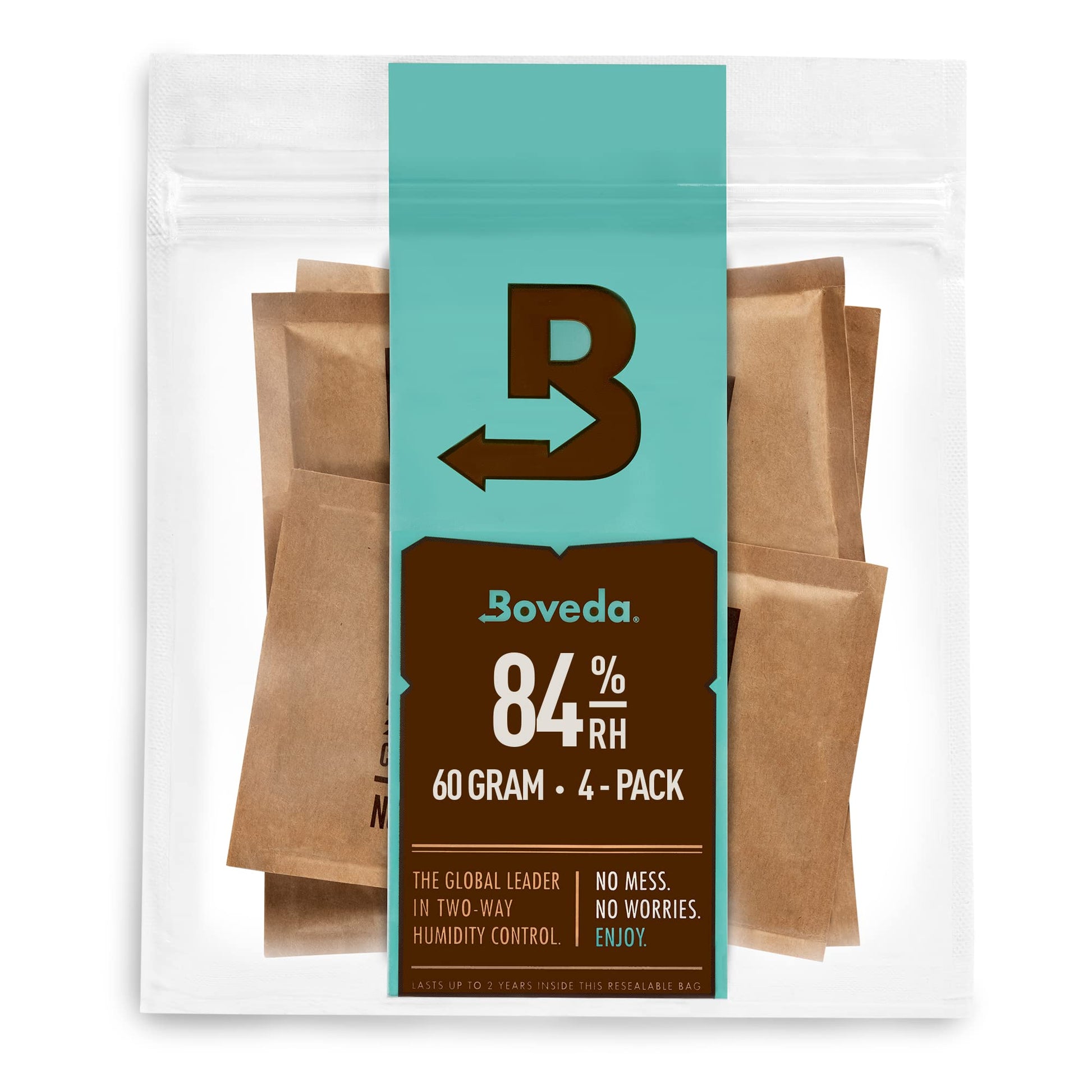 Boveda 84% Seasoning Packs, Size 60, 12-Ct – Wood Box