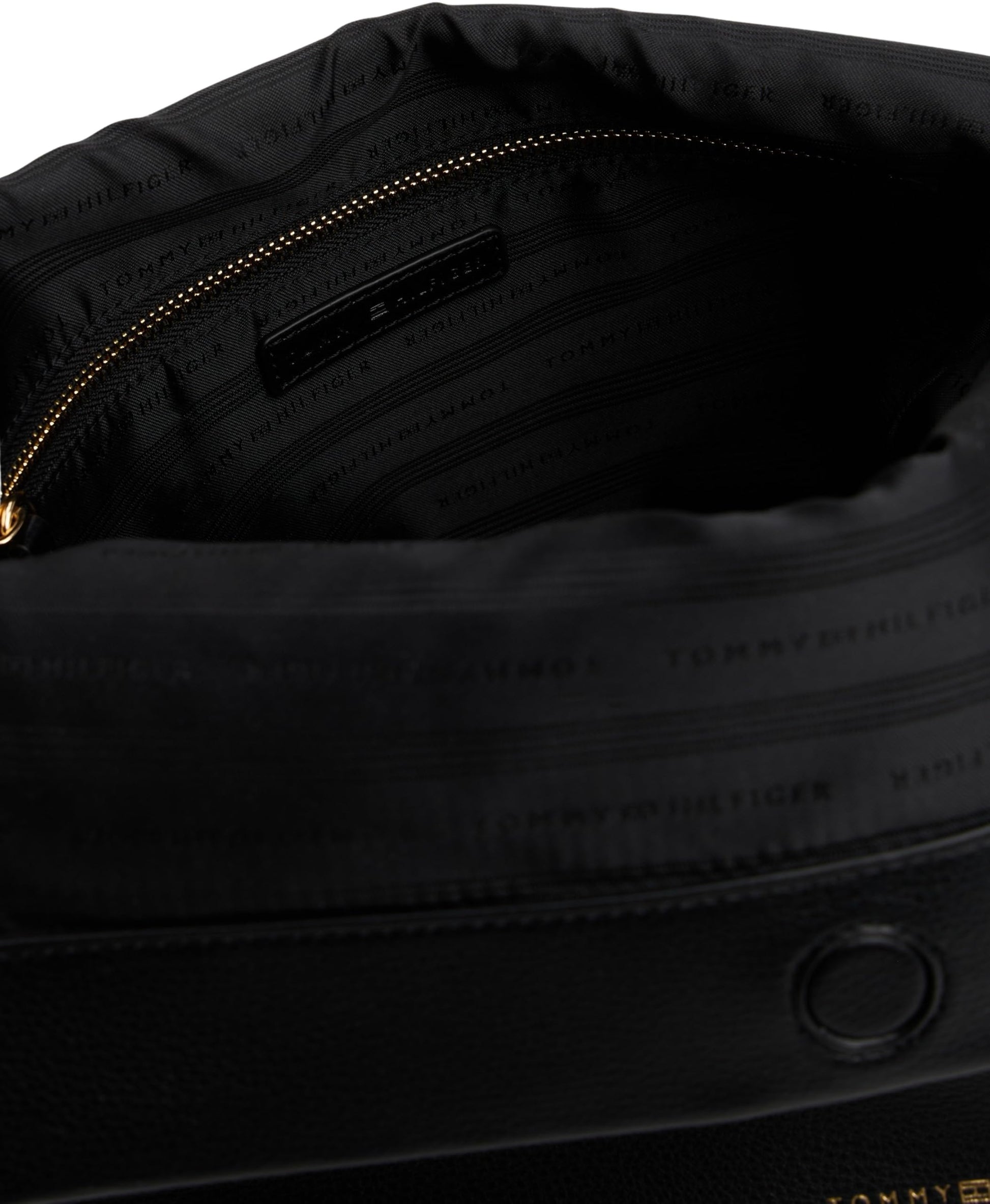 Tommy Hilfiger TH Logotape Med Crossover Aw0aw17692, Mujer, Black (Black), One Size
