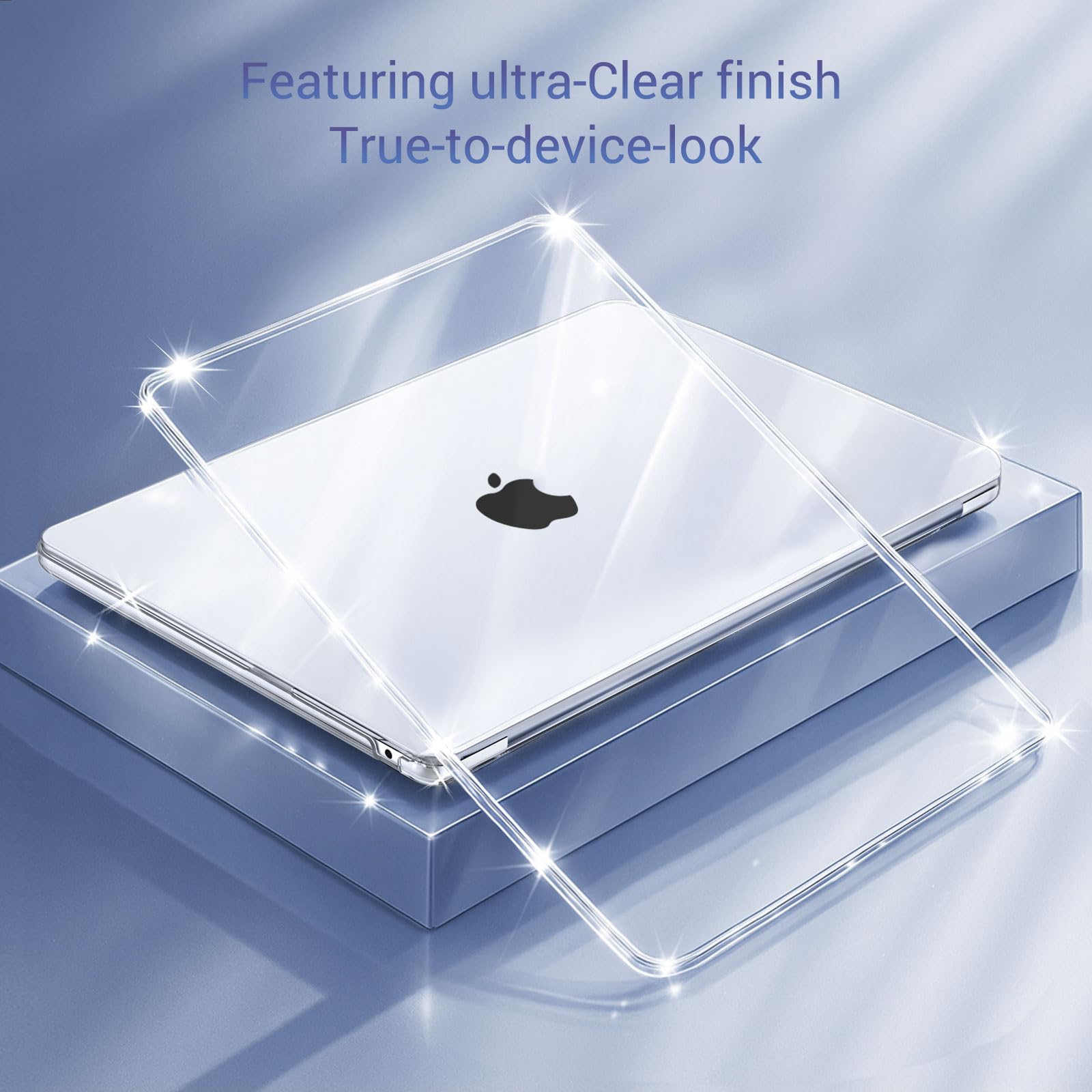 MOSISO Compatible with MacBook Air 13 inch Case M5 2026 M4 M3 M2 2025-2022