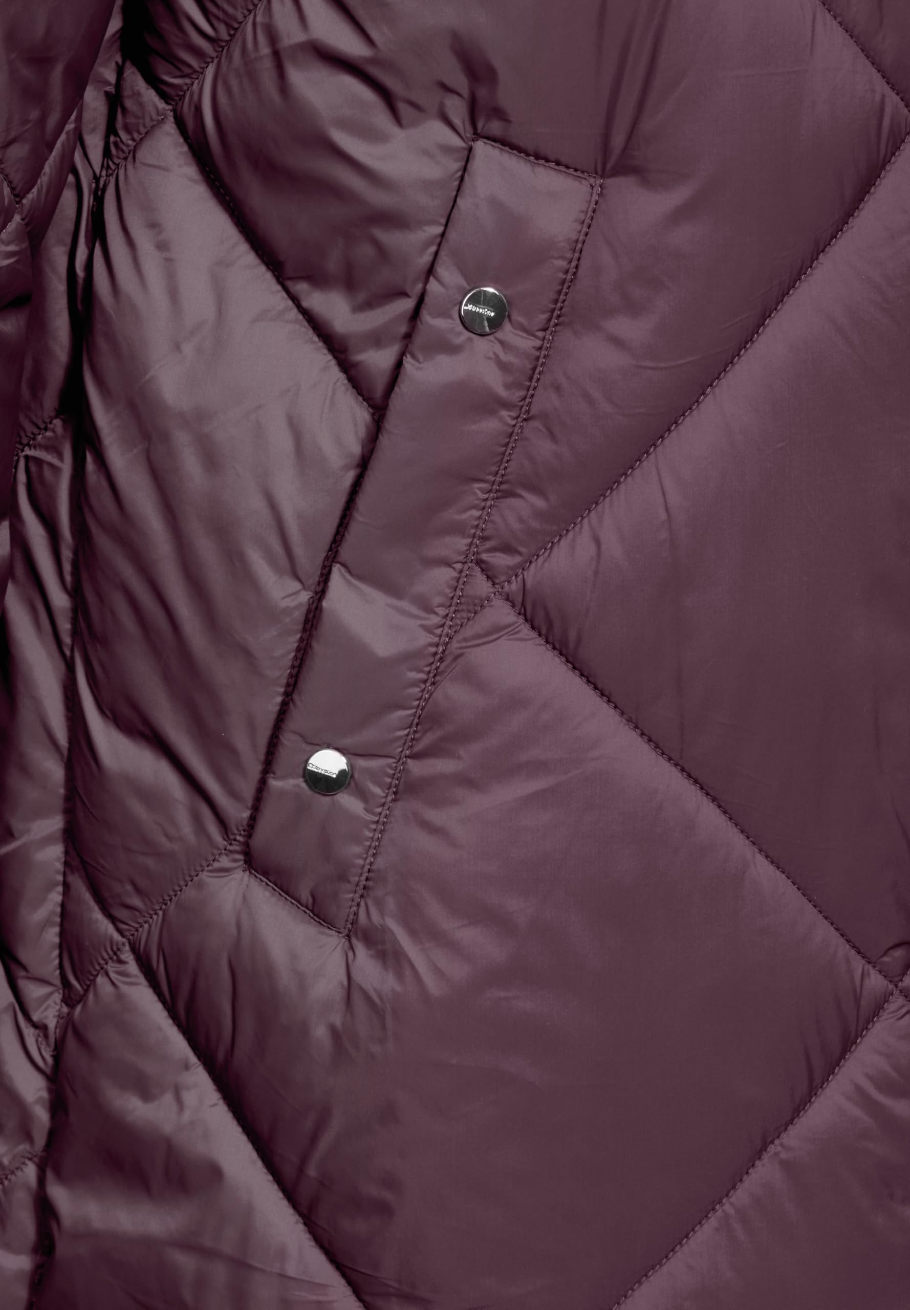 Street One A201972 Chaqueta Acolchada con Forro, Berry Brown, 36 Mujeres
